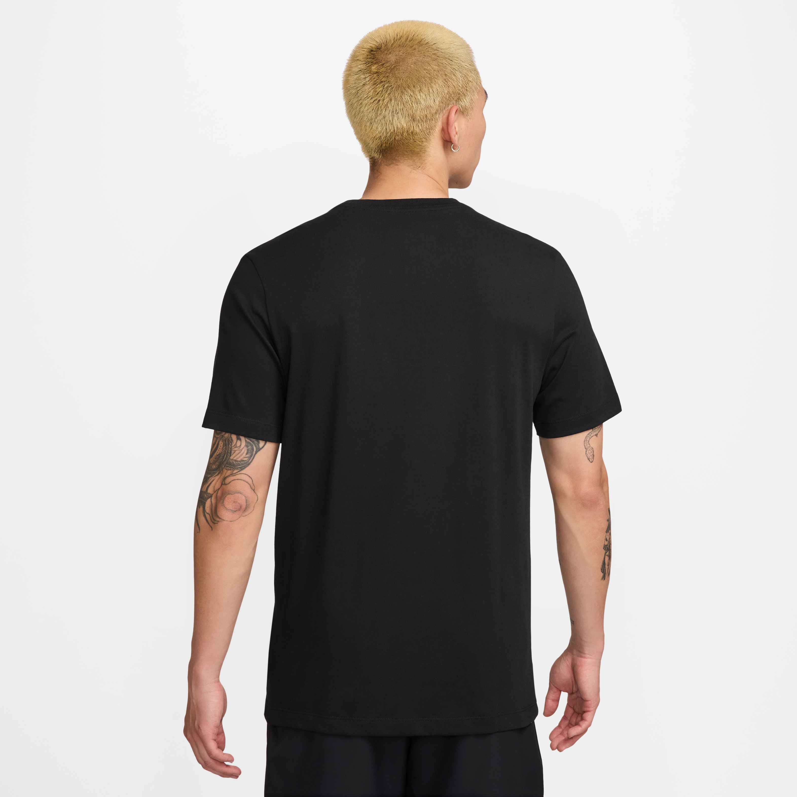 Nike Men's Dri-Fit Court Tee in Black