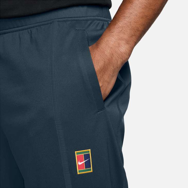 Nike Men's Court Heritage Tennis Trousers in Armory Navy/Armory Navy