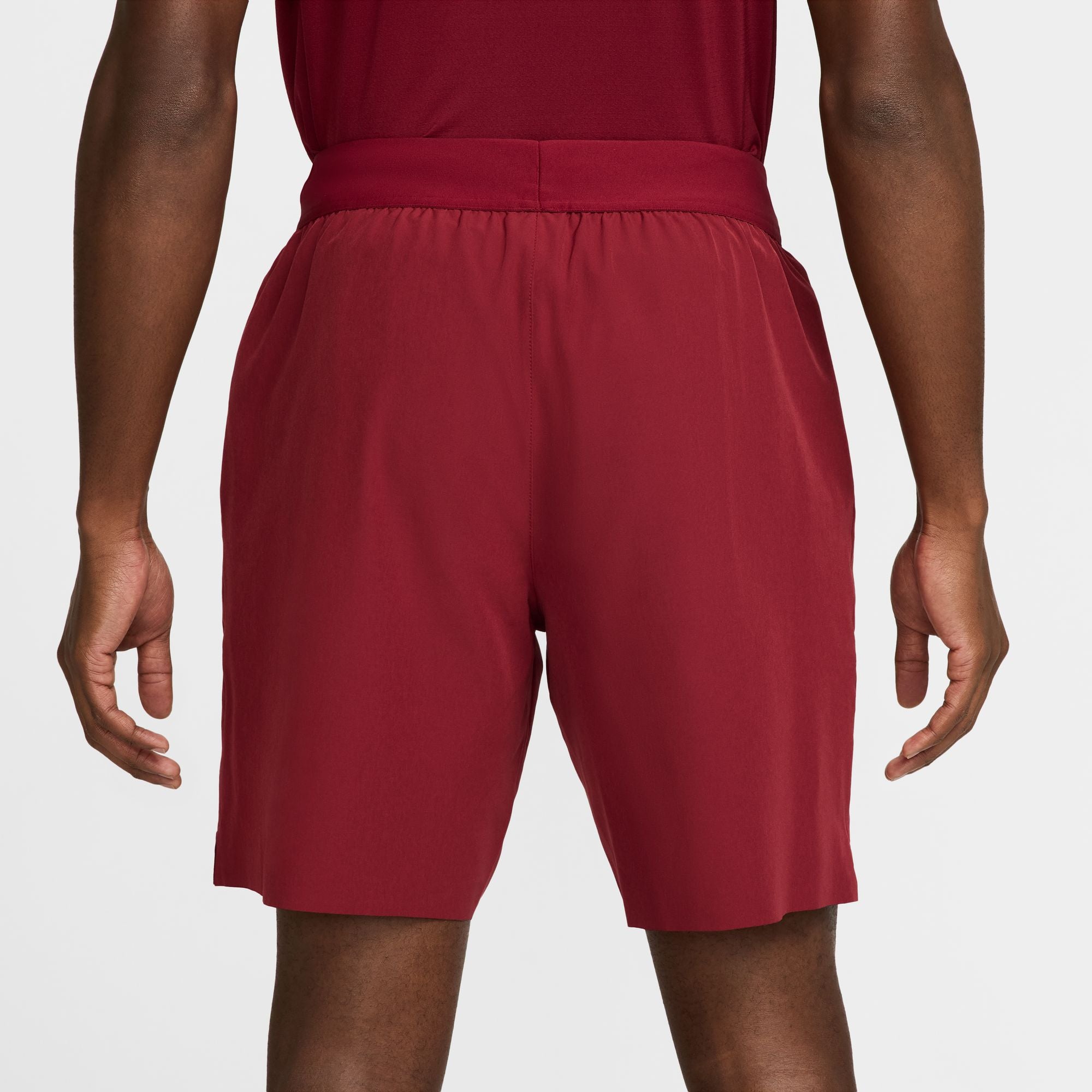 Nike Men's Court Advantage Dri-FIT 6" Tennis Shorts in Team Red/White