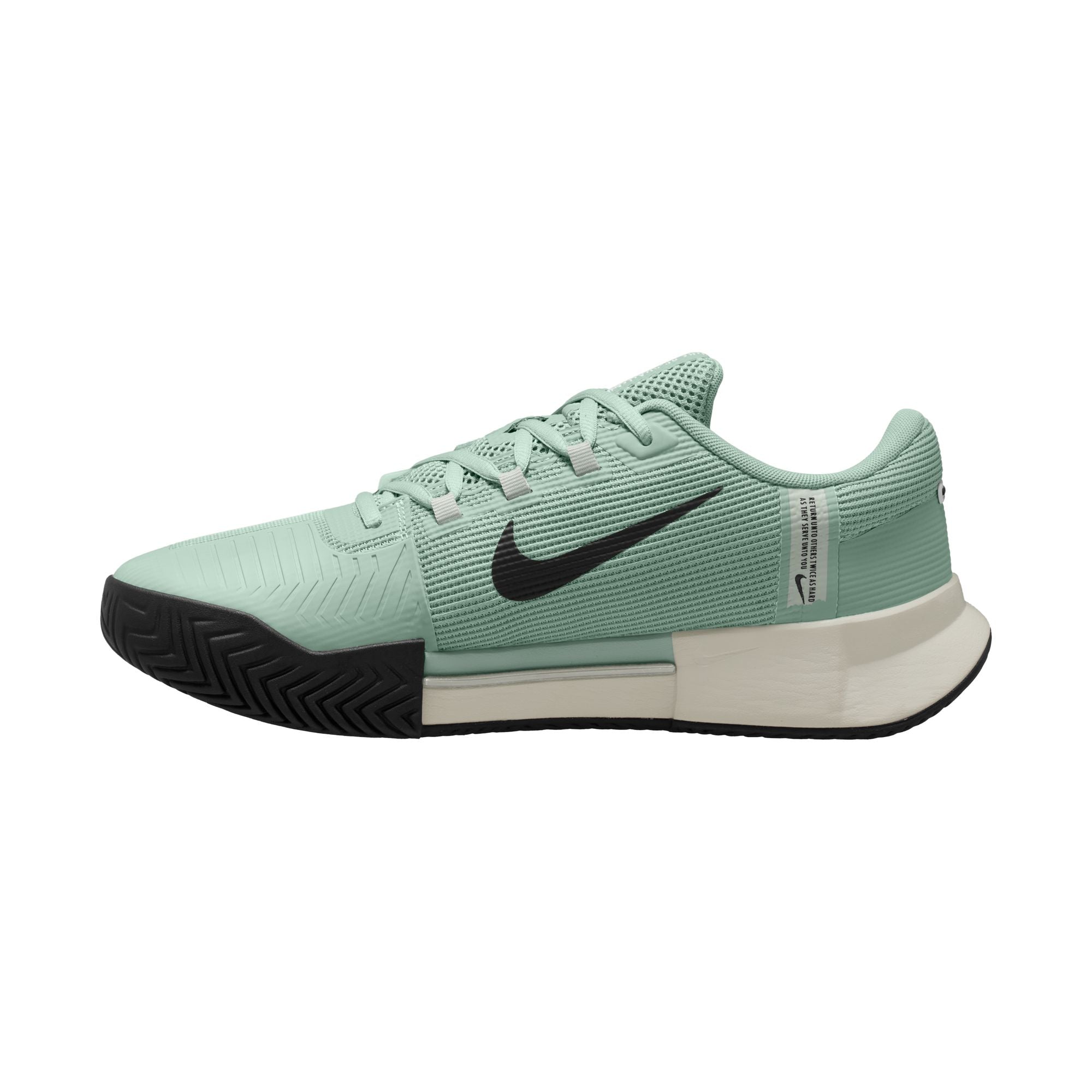 Nike Men's Zoom GP Challenge 1.5 PRM Clay Court Tennis Shoes in Steam/Black-Light Silver-White