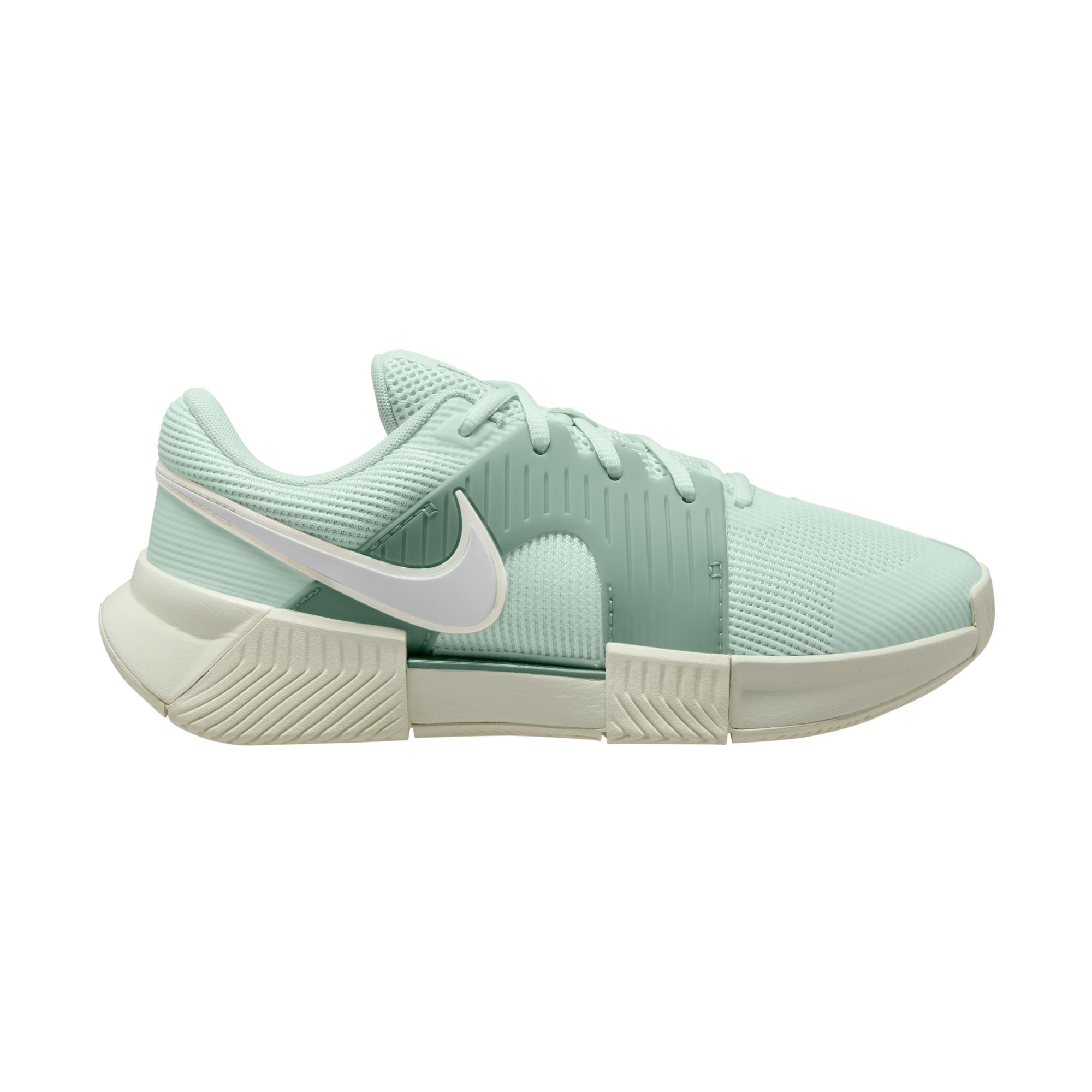 Nike Women's Zoom GP Challenge 1.5 Hard Court Tennis Shoes in Barely Green/White-Steam-Sea Glass