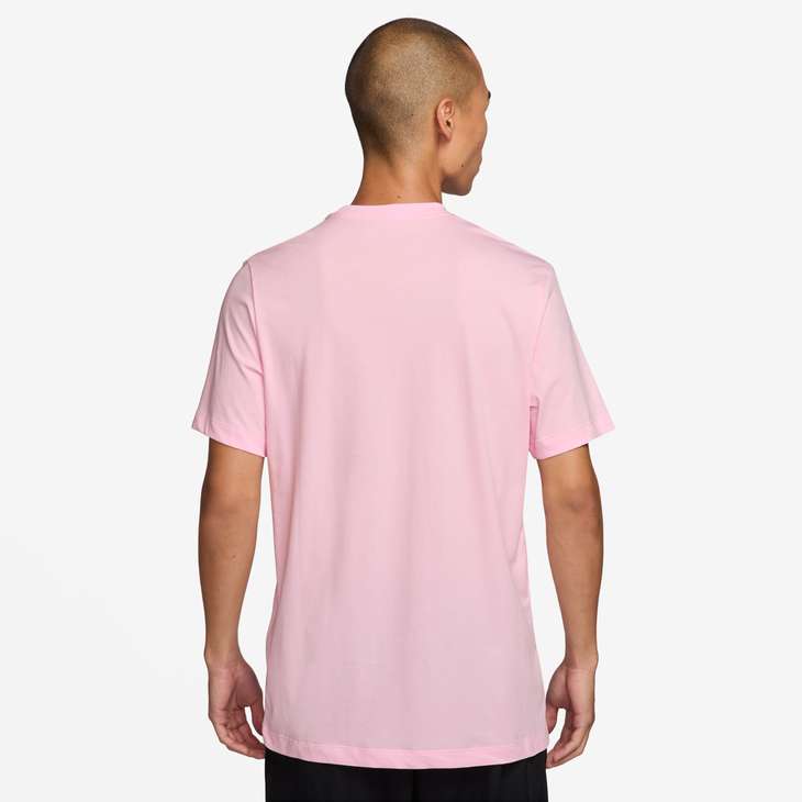 Nike Men's Court Heritage T-Shirt in Pink Foam