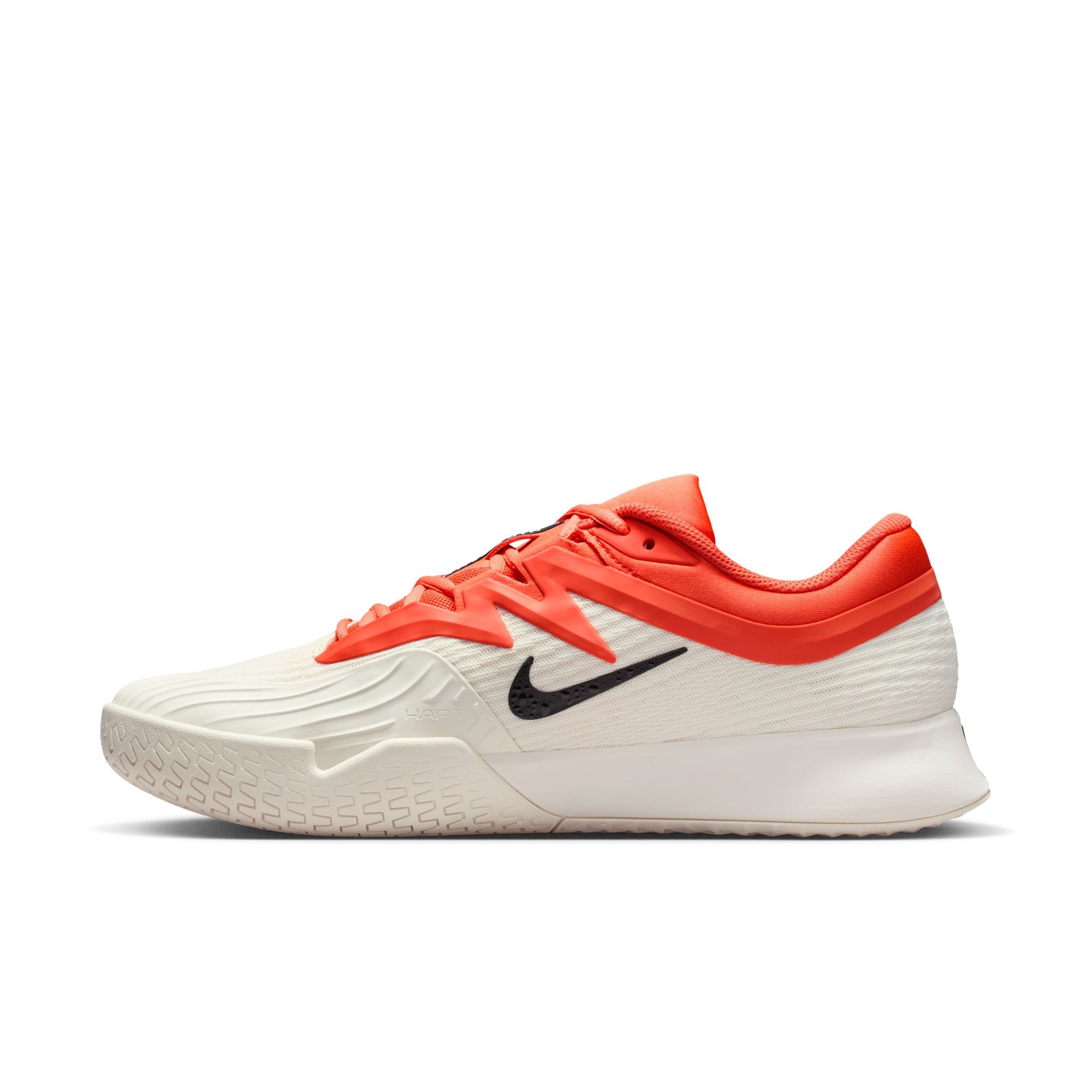 Nike Men's Vapor Pro 3 Hard Court Tennis Shoes in Sail/Black-Turf Orange-Blue Ribbon Htr