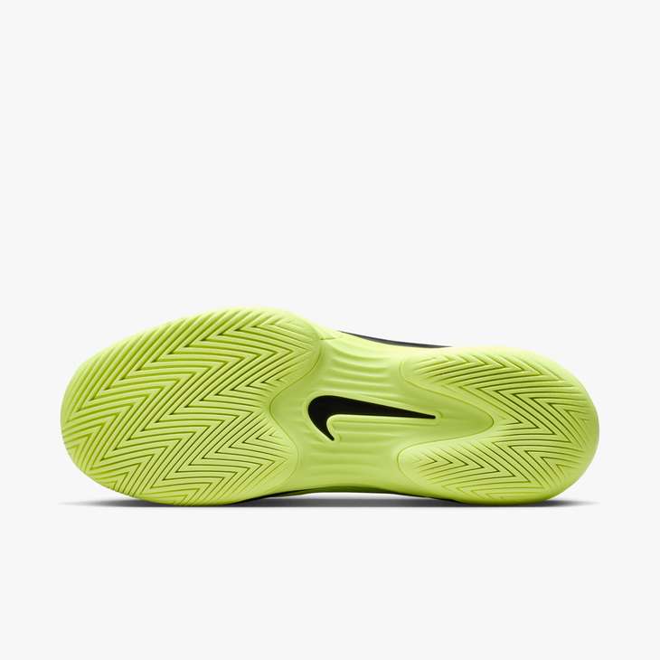Nike Women's Vapor 12 Hard Court Tennis Shoes in Black/White-Lt Lemon Twist