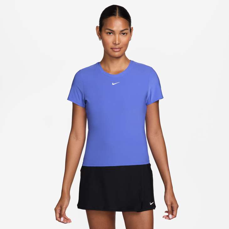Nike Women's Sportswear Chill Terry Dress in Sapphire/White
