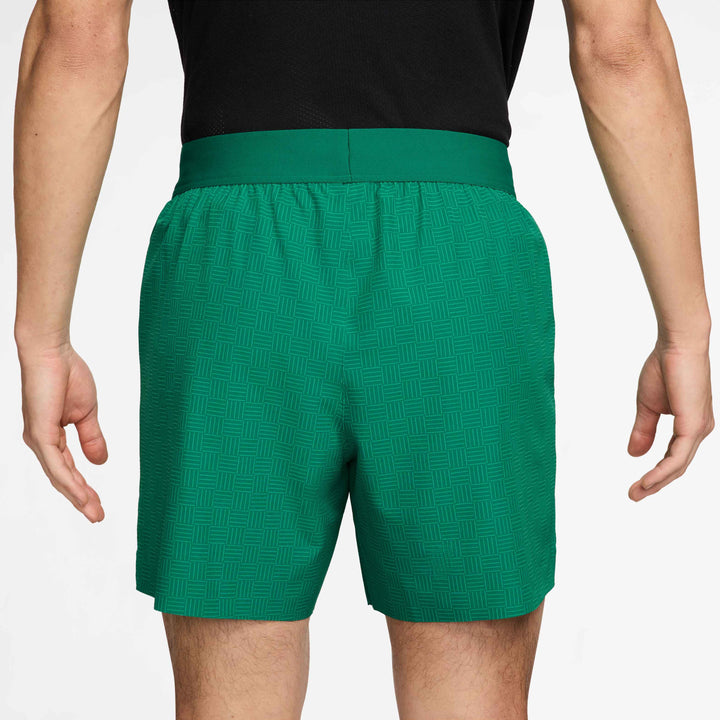 NikeCourt Advantage Dri-FIT tennisshorts voor heren  in Malachite/White