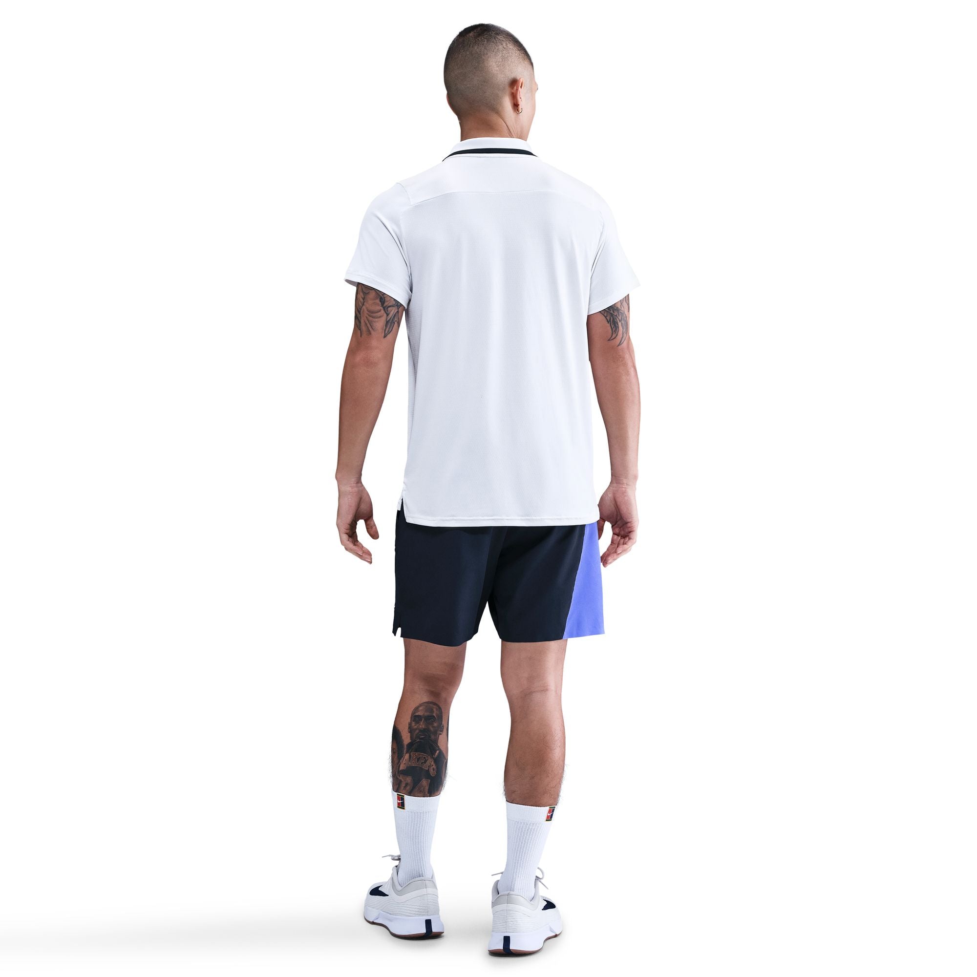 Nike Court Advantage Slam Short in Dark Obsidian/Sapphire/White