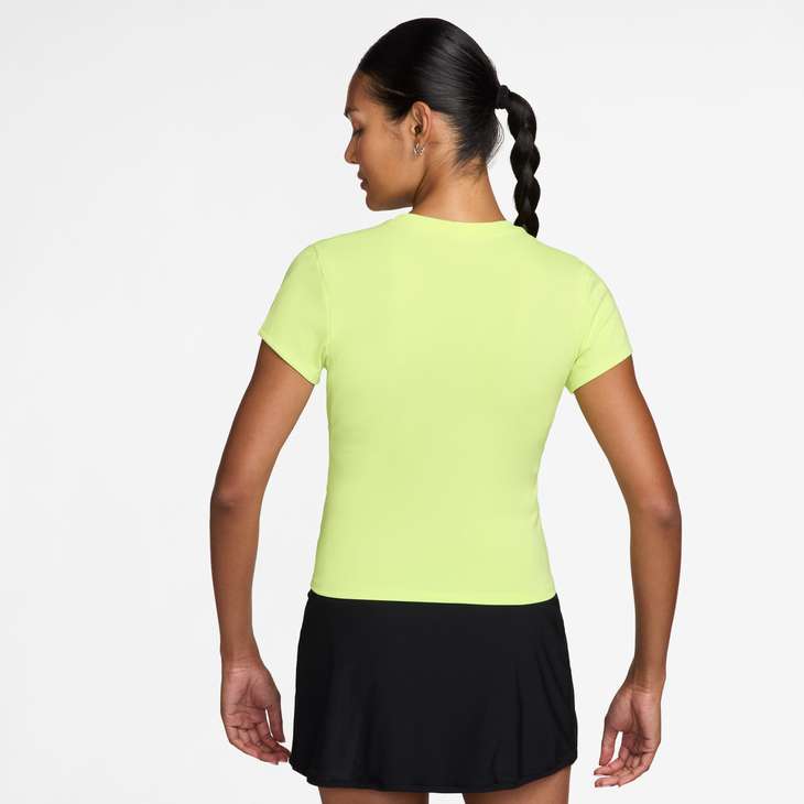 Nike Men's Court Advantage Dri-FIT Tennis Top in Lt Lemon Twist/Lt Lemon Twist