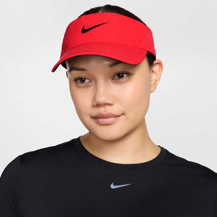 Nike Dri-FIT ADV Ace Visor in Lt Crimson/Anthracite/Black