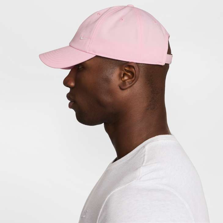 Nike Club Unstructured Cap in Pink Foam/Sail