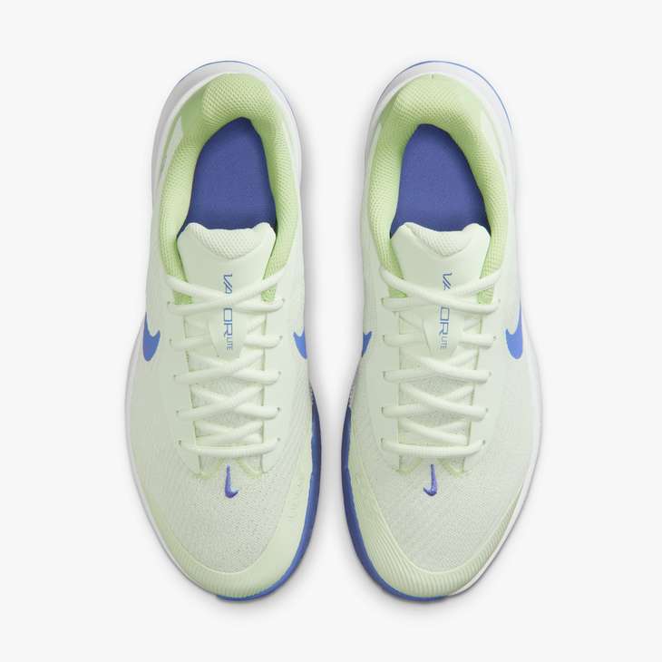 Nike Women's Vapor Lite 3 Hard Court Tennis Shoes in Volt Tint/Sapphire-White-Lt Liquid Lime