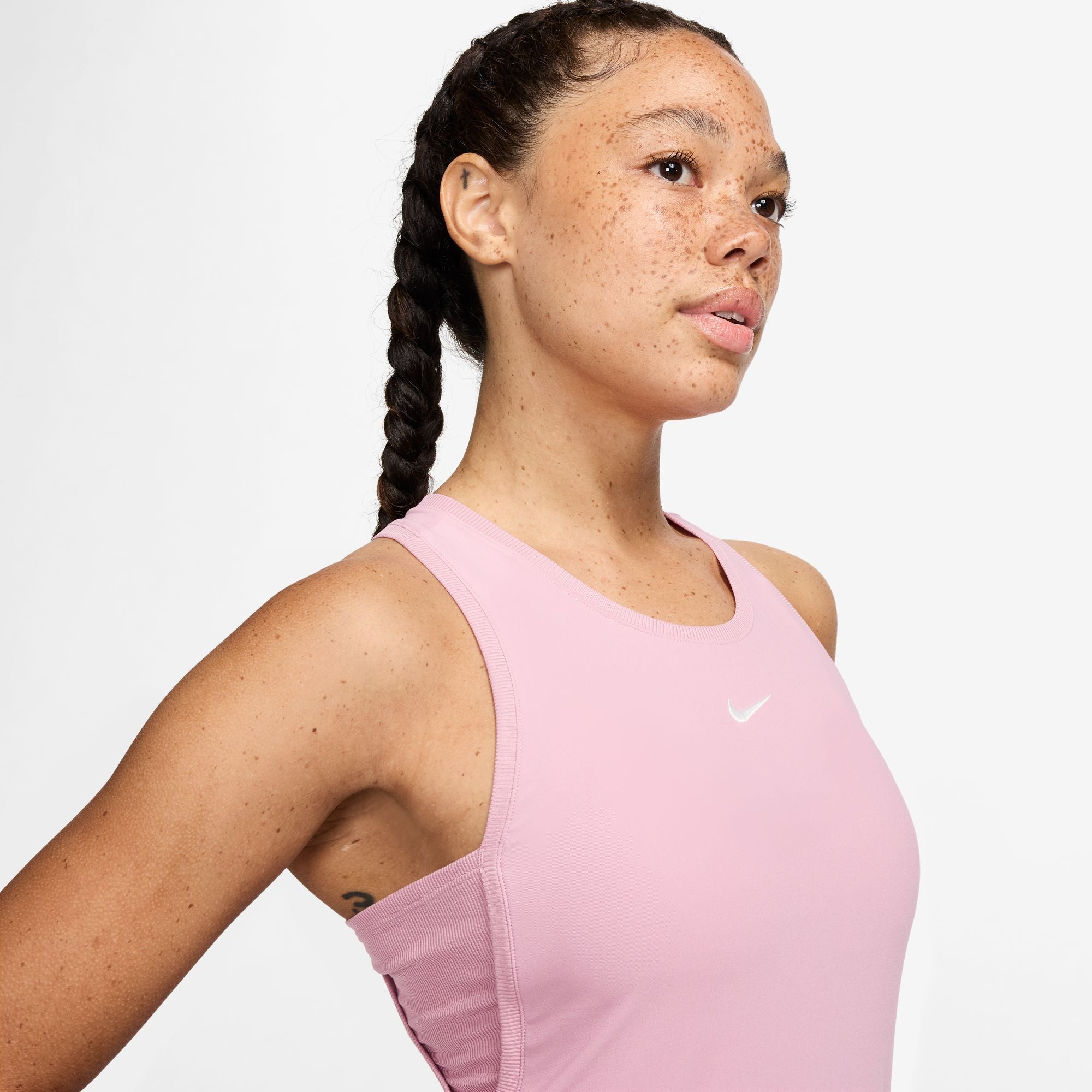 Nike Women's Victory Tank Top in Pink Foam/White