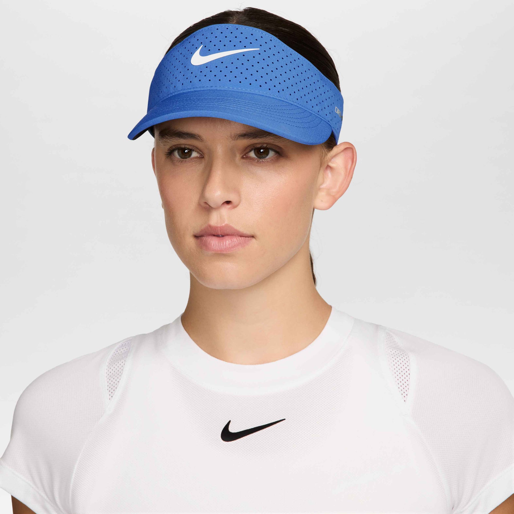 Nike Dri-FIT ADV Ace Visor in Lt Photo Blue/Anthracite/White