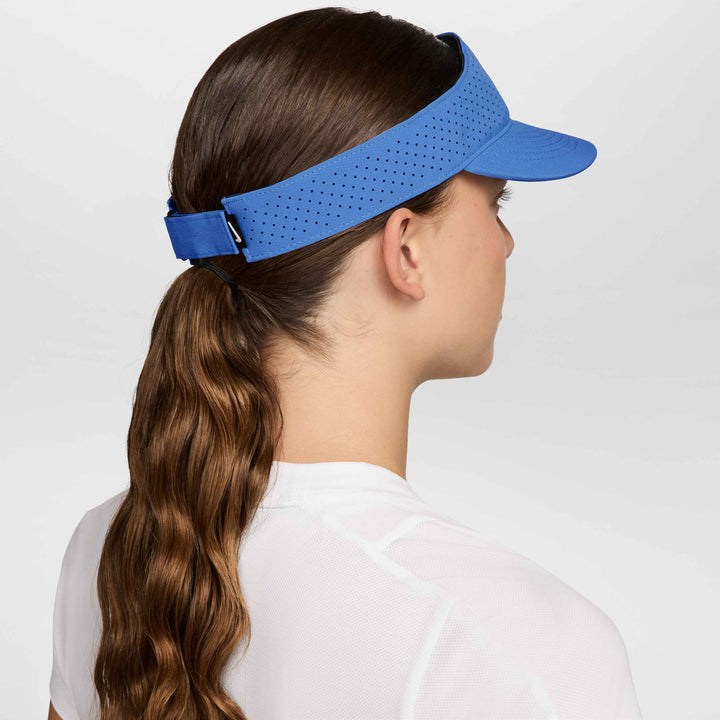 Nike Dri-FIT ADV Ace Visor in Lt Photo Blue/Anthracite/White