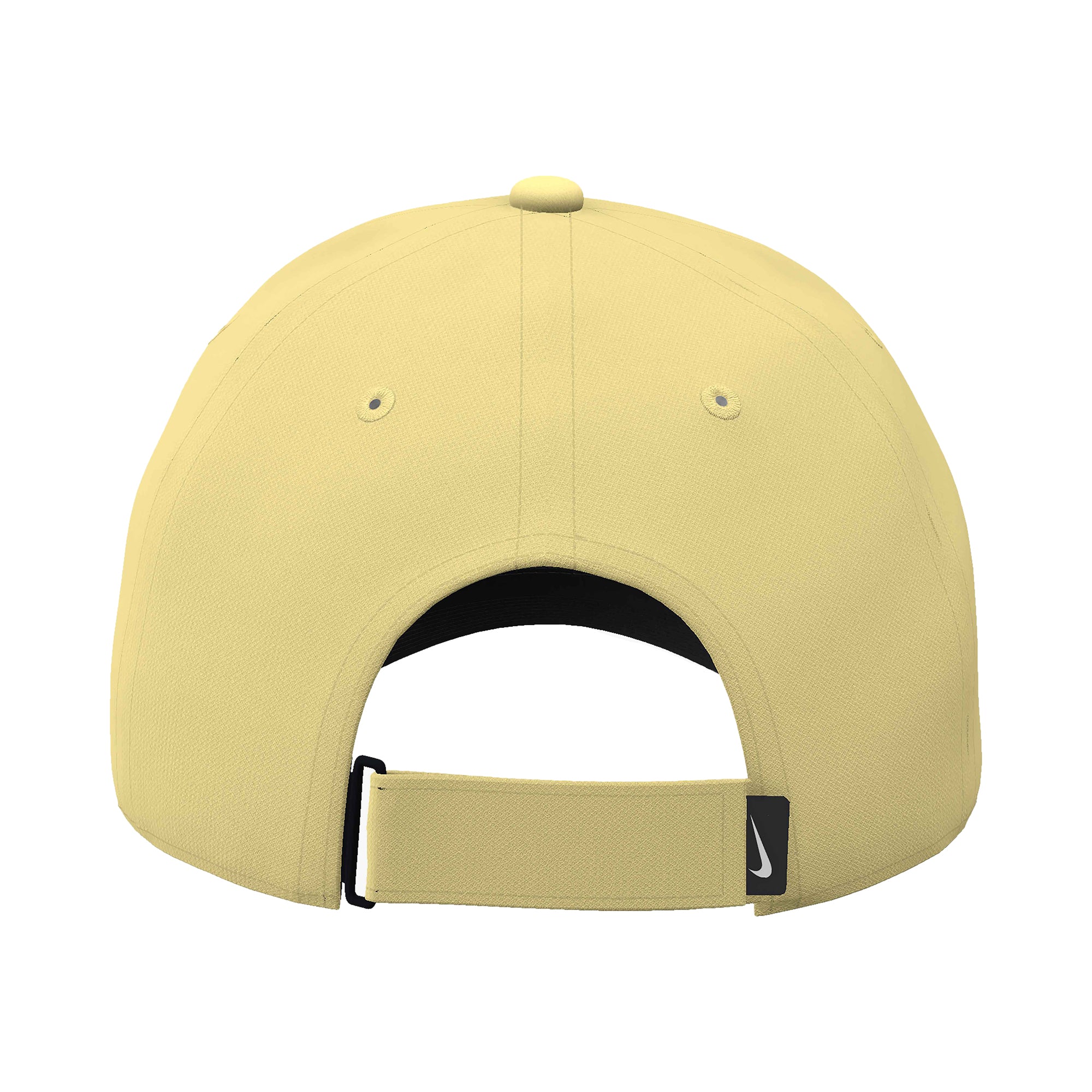 Nike Dri-FIT Club Structured Swoosh Cap in Soft Yellow/Black