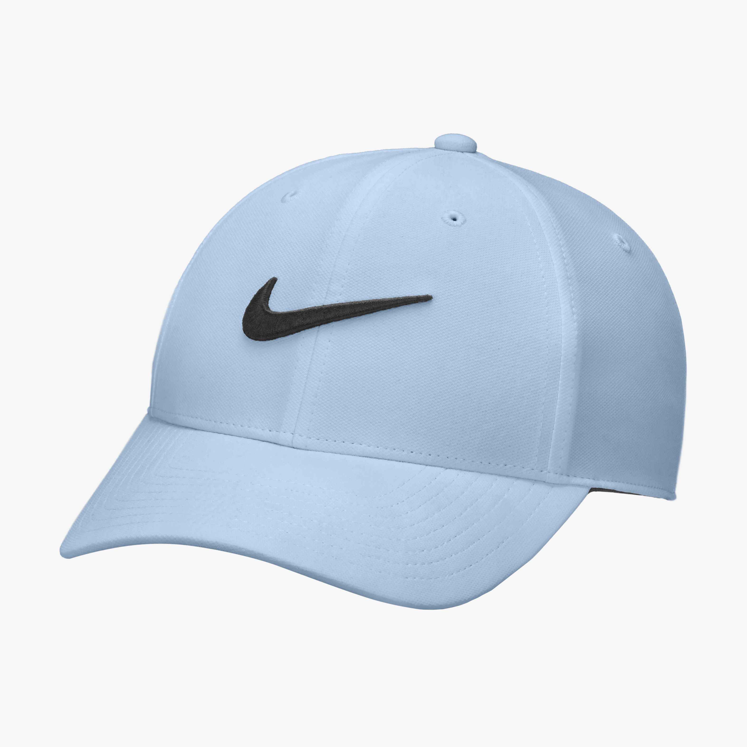 Nike Dri-FIT Club Structured Swoosh Cap in Hydrogen Blue/Black