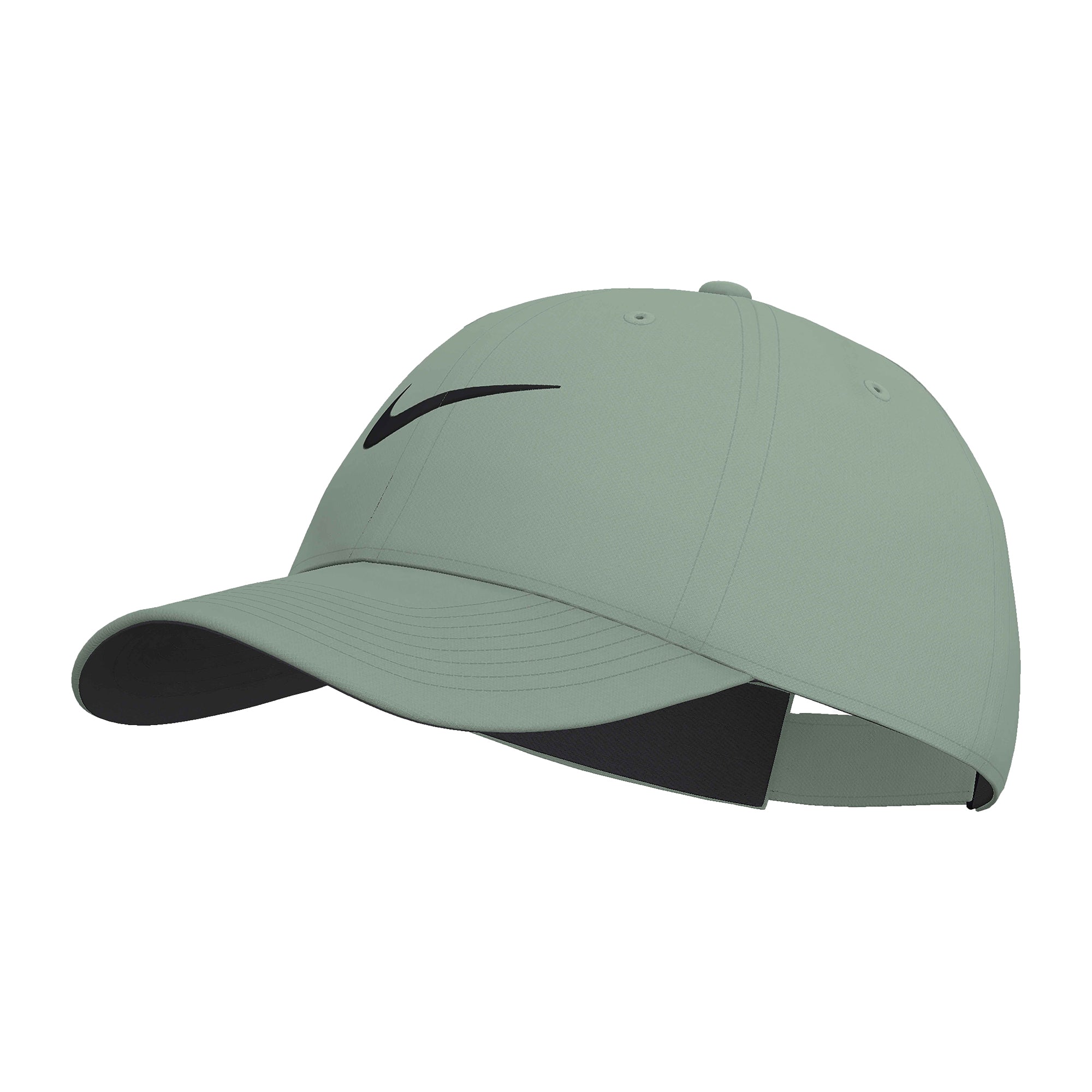 Nike Dri-FIT Club Structured Swoosh Cap in Steam/Black