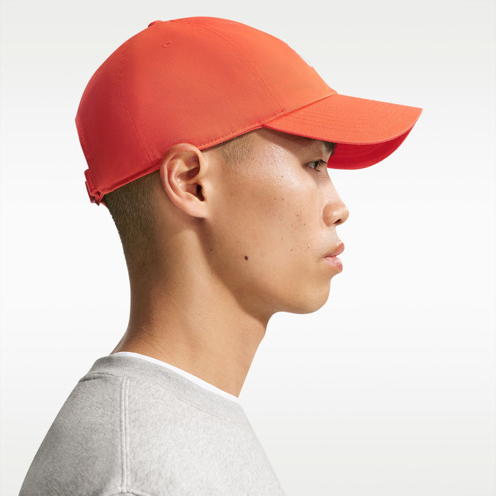 Nike Club Unstructured Futura Wash Cap in Cosmic Clay/White