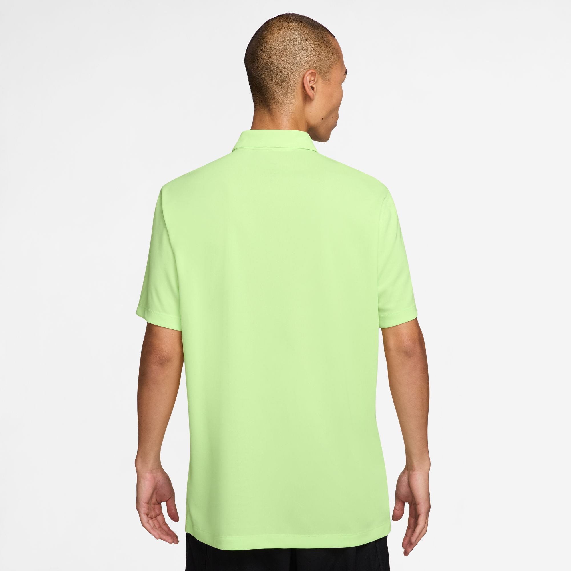 Nike Men's Court Dri-FIT Tennis Polo in Lt Liquid Lime/Black