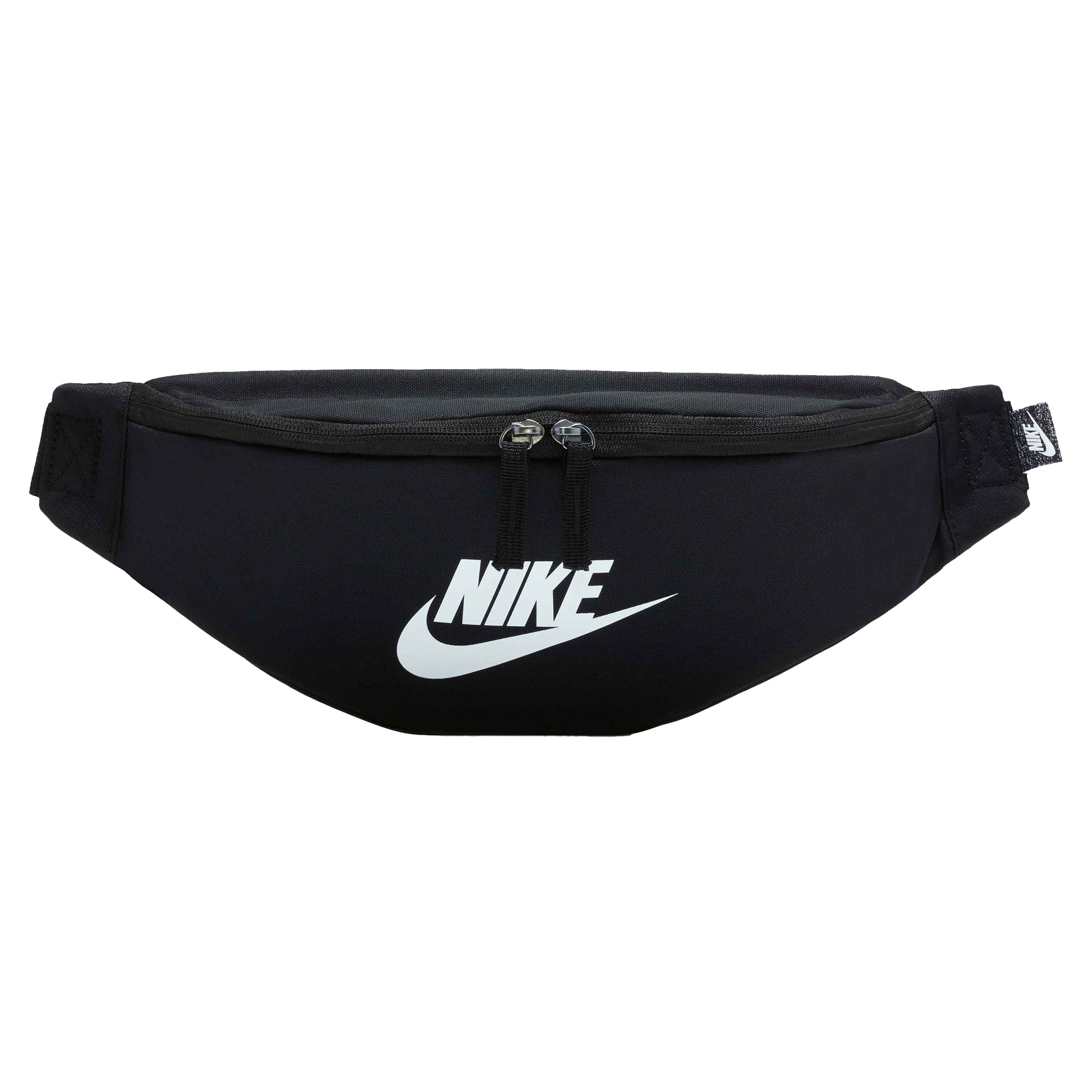 Nike Heritage Waistpack in Black/Black/White