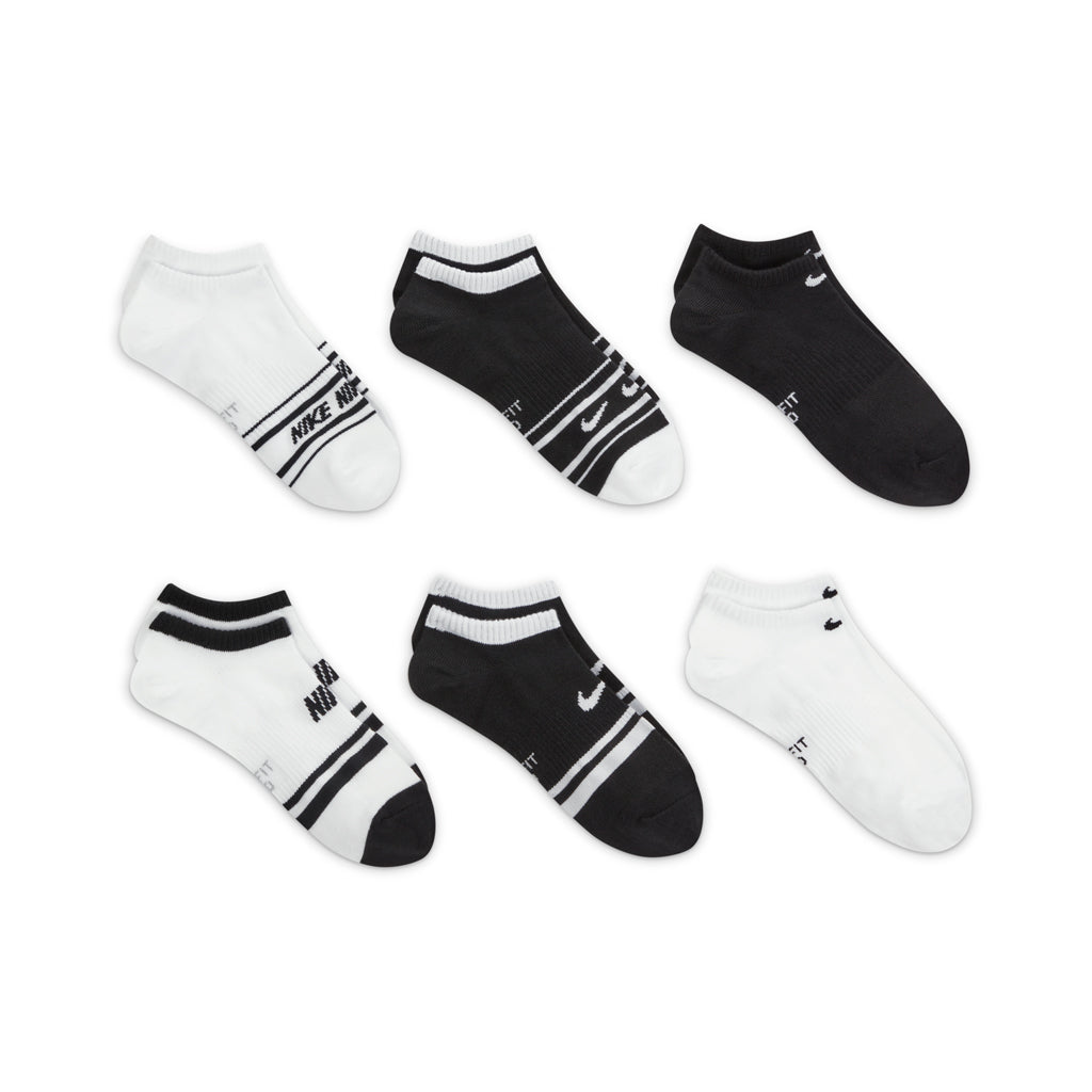 Nike Women's Everyday Lightweight Training No-Show Socks (6 Pairs) in Multi-Color (902)