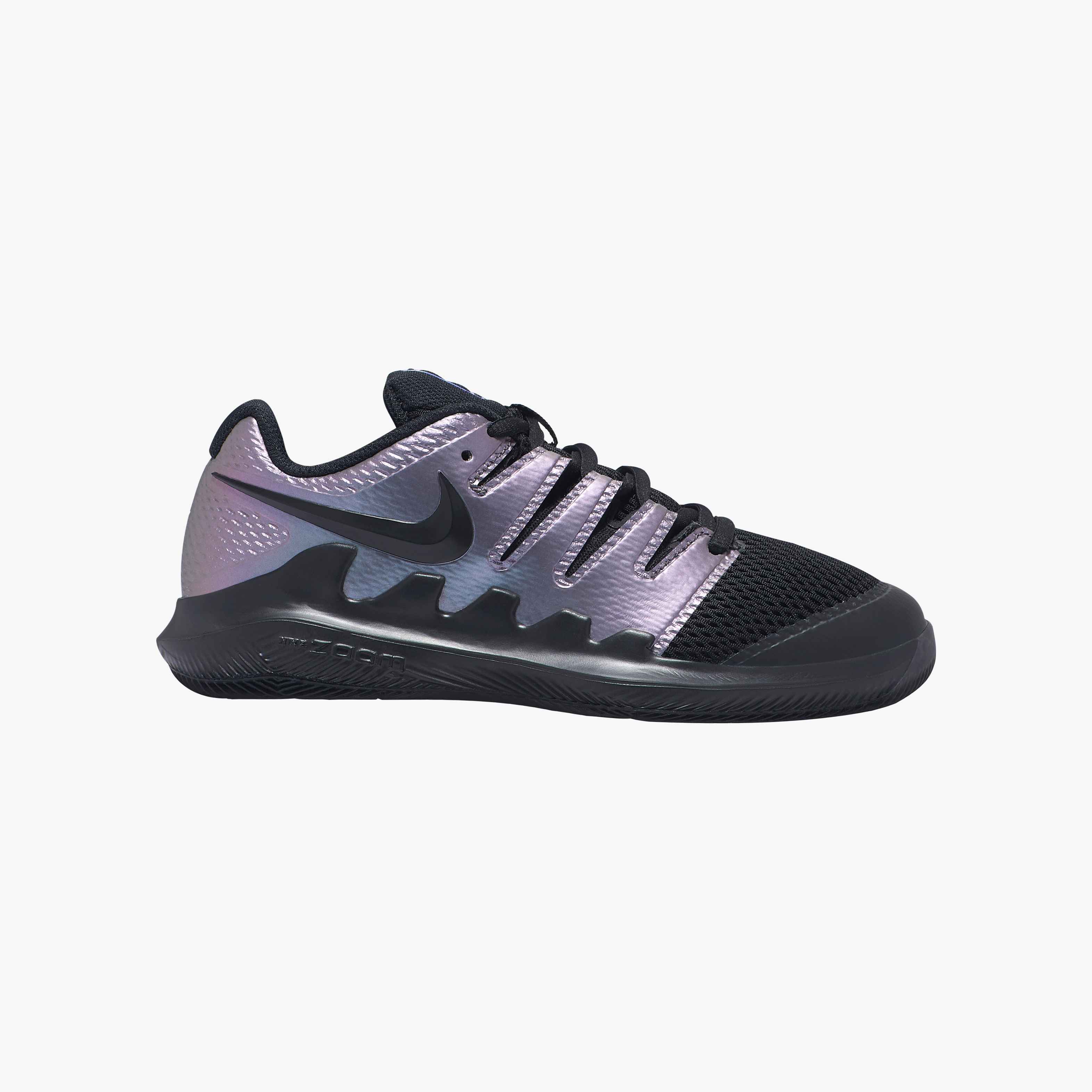 Nike Little/Big Kids' Court Jr. Vapor X Little/Big Kids' Tennis Shoes In Multi-Color/Black-Psychic-Purple