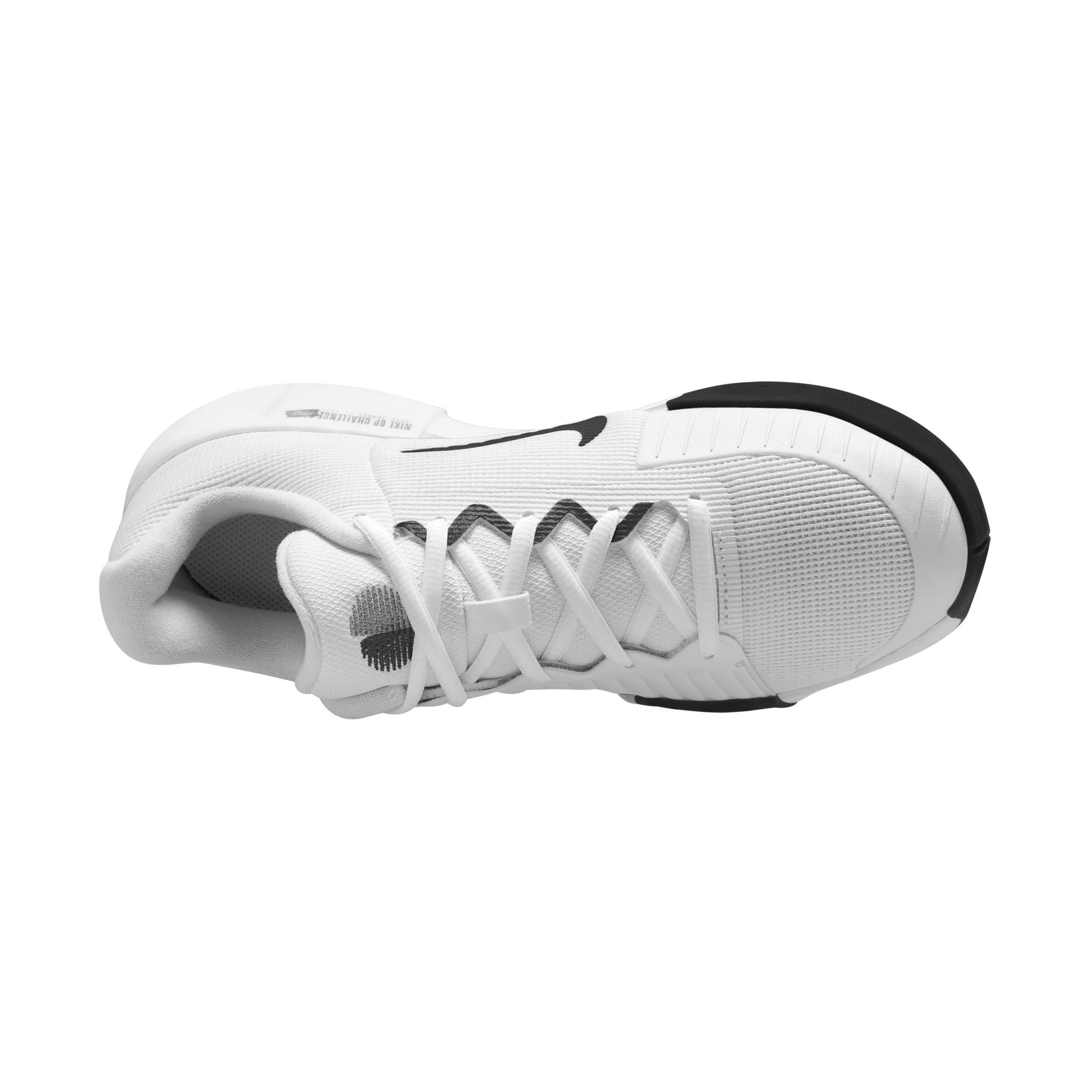 Nike Women's GP Challenge Pro Hard Court Shoes in White/Black-White