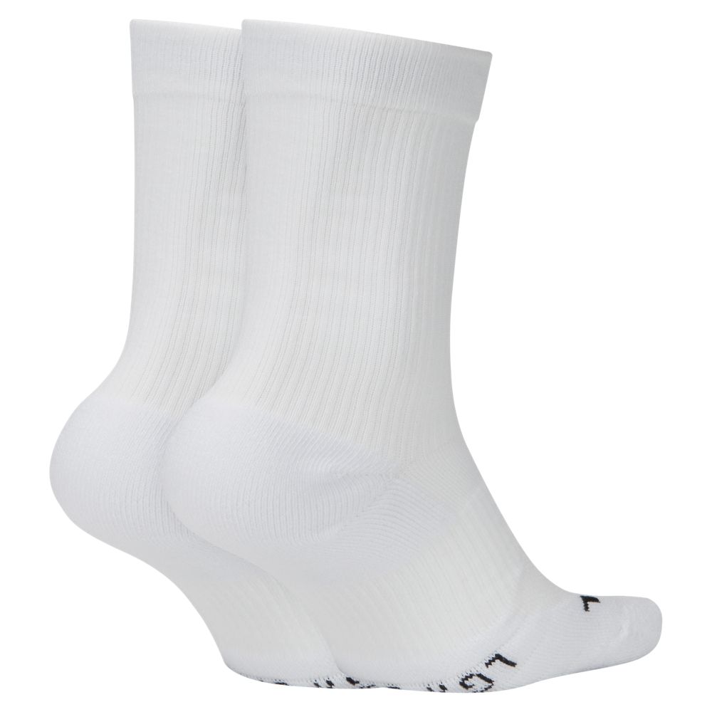 NikeCourt Multiplier Cushioned Crew Socks in White