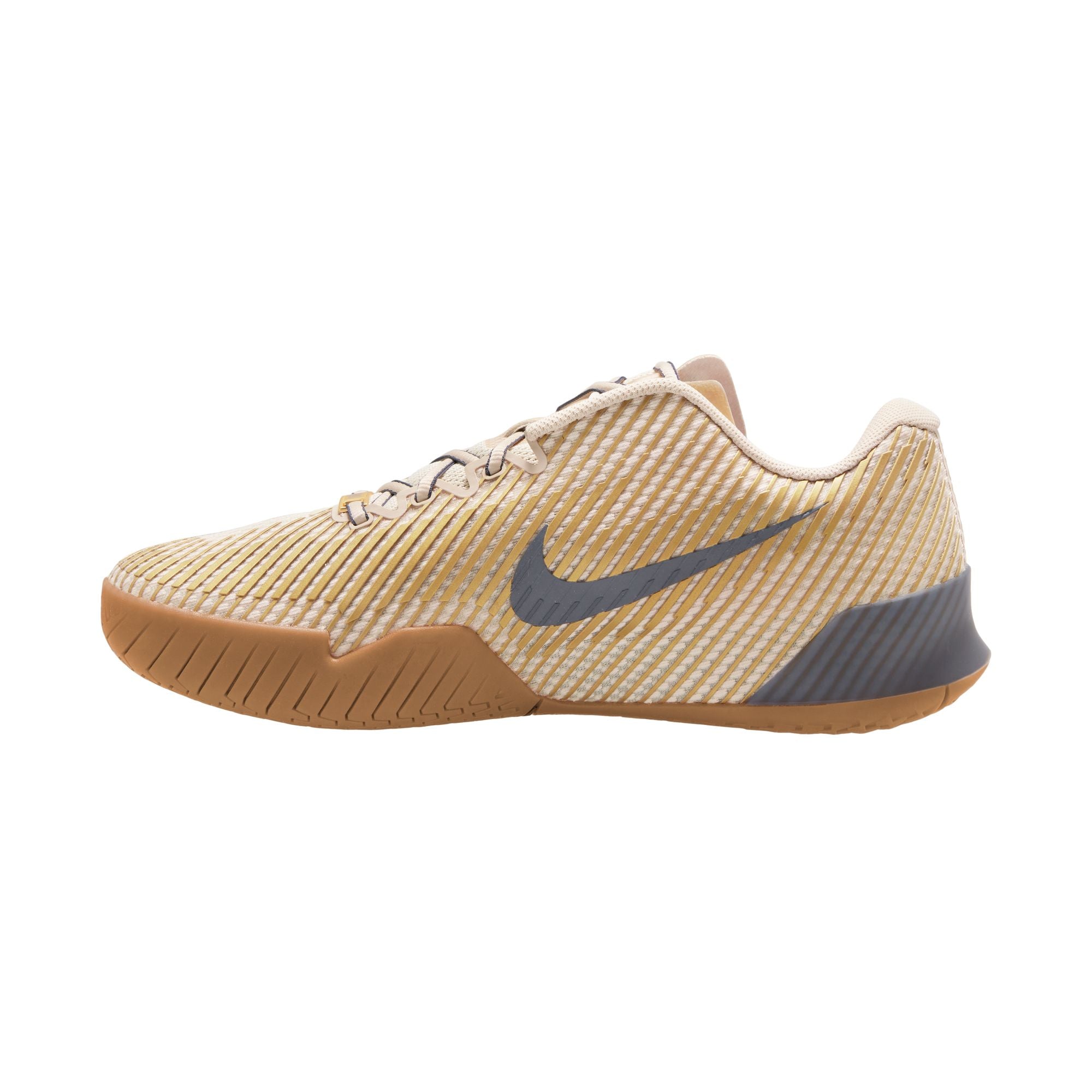 Nike Court Men's Air Zoom Vapor  11 Premium in SANDDRIFT/METALLIC GOLD-THUNDER BLUE