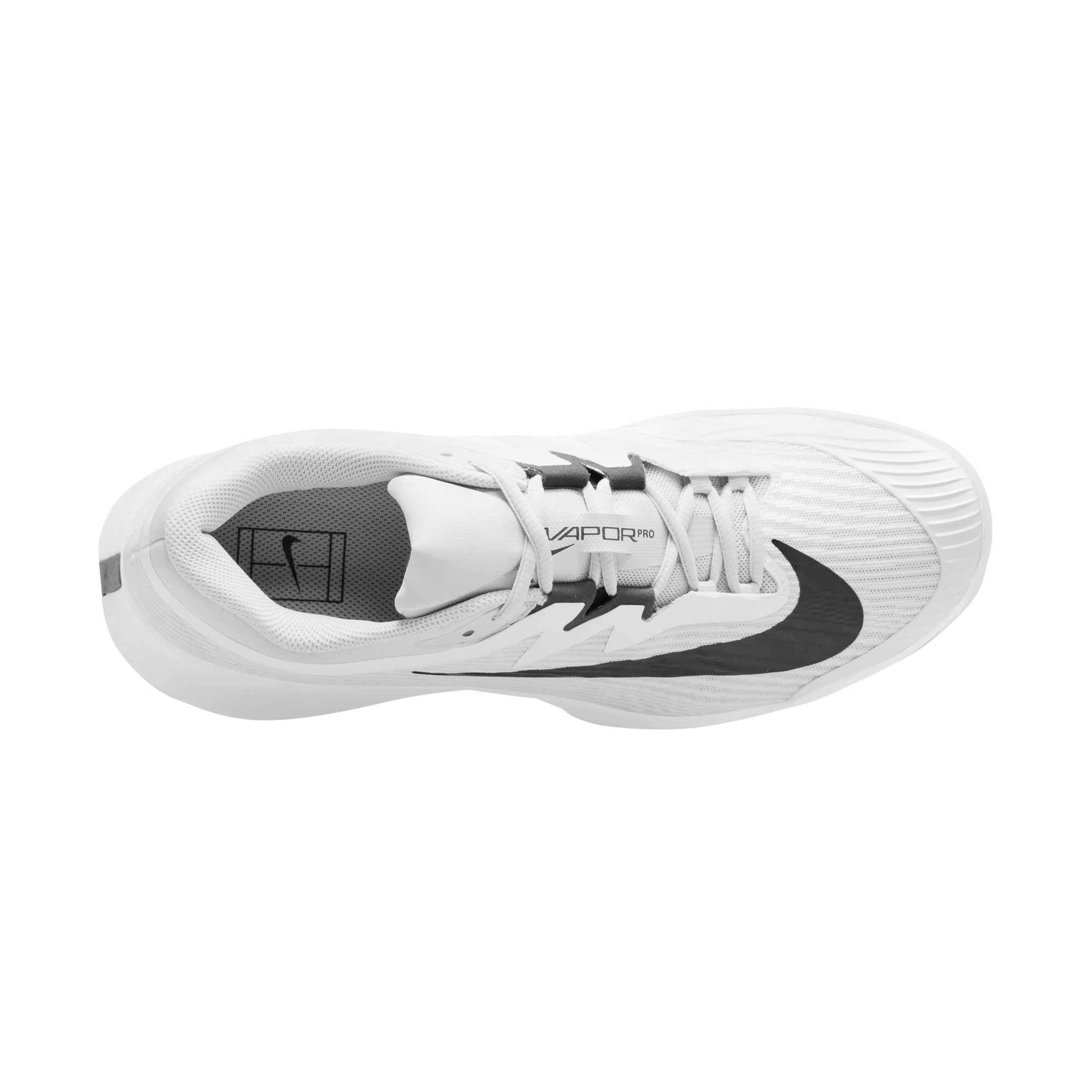 Nike Men's Vapor Pro 3 Hard Court Tennis Shoes in White/Black