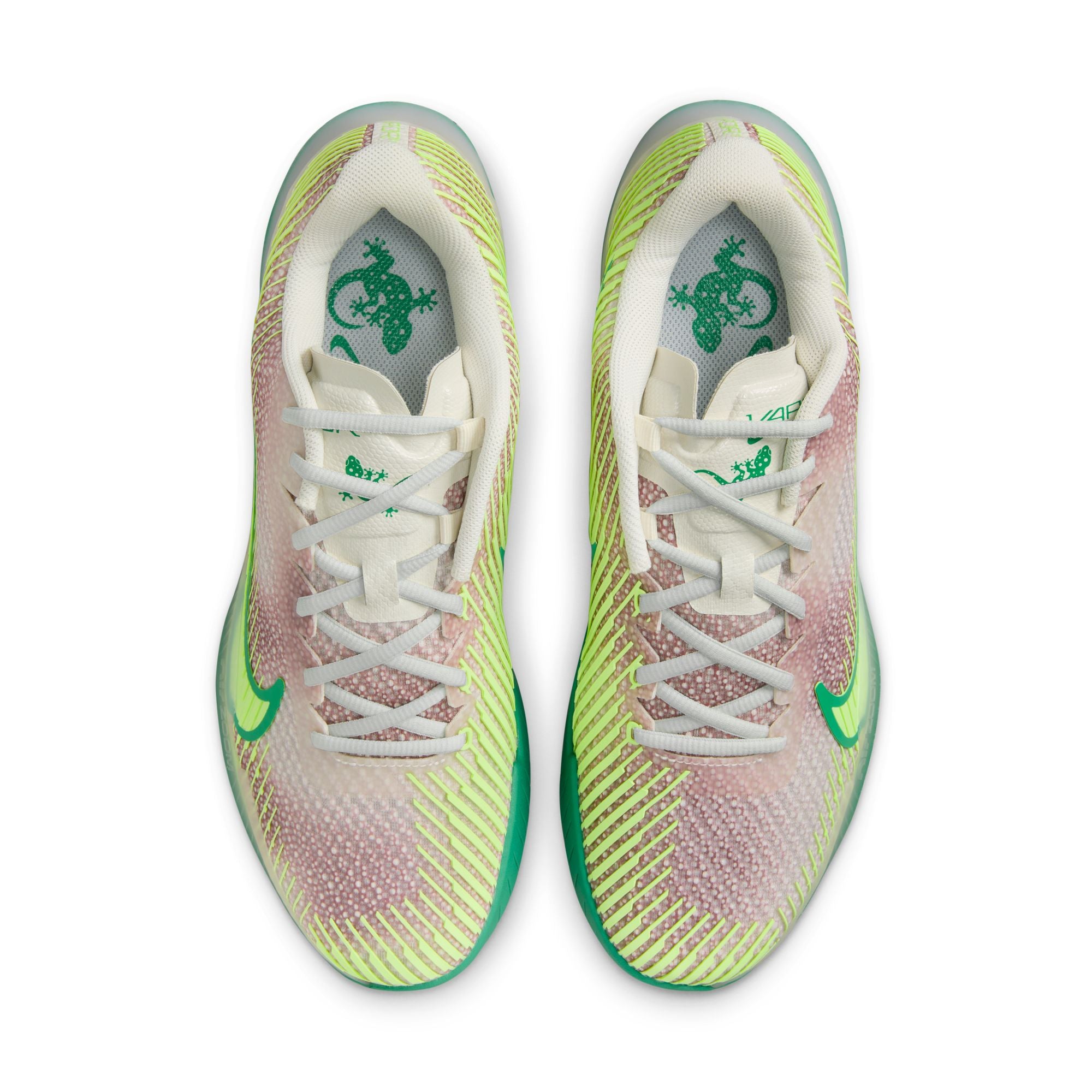 Nike Men's Air Zoom Vapor 11 Premium Tennis Shoes in PHANTOM/BARELY VOLT-STADIUM GREEN