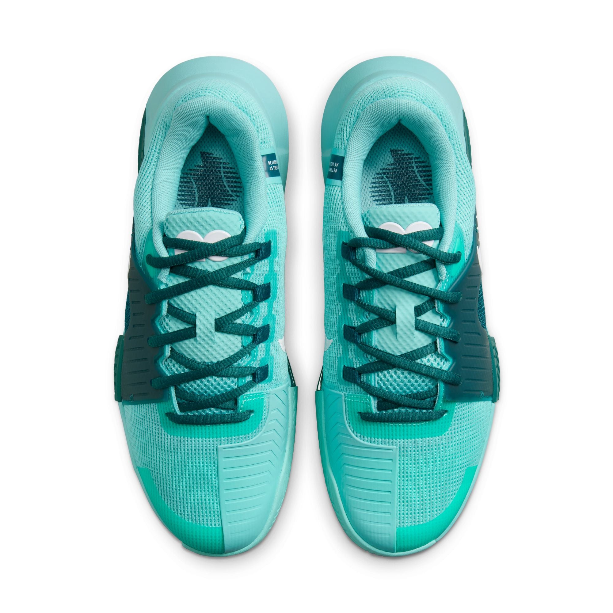 Nike Women's GP Challenge 1 "Naomi Osaka" HC Premium Tennis Shoes in Aurora Green/White-Geode Teal