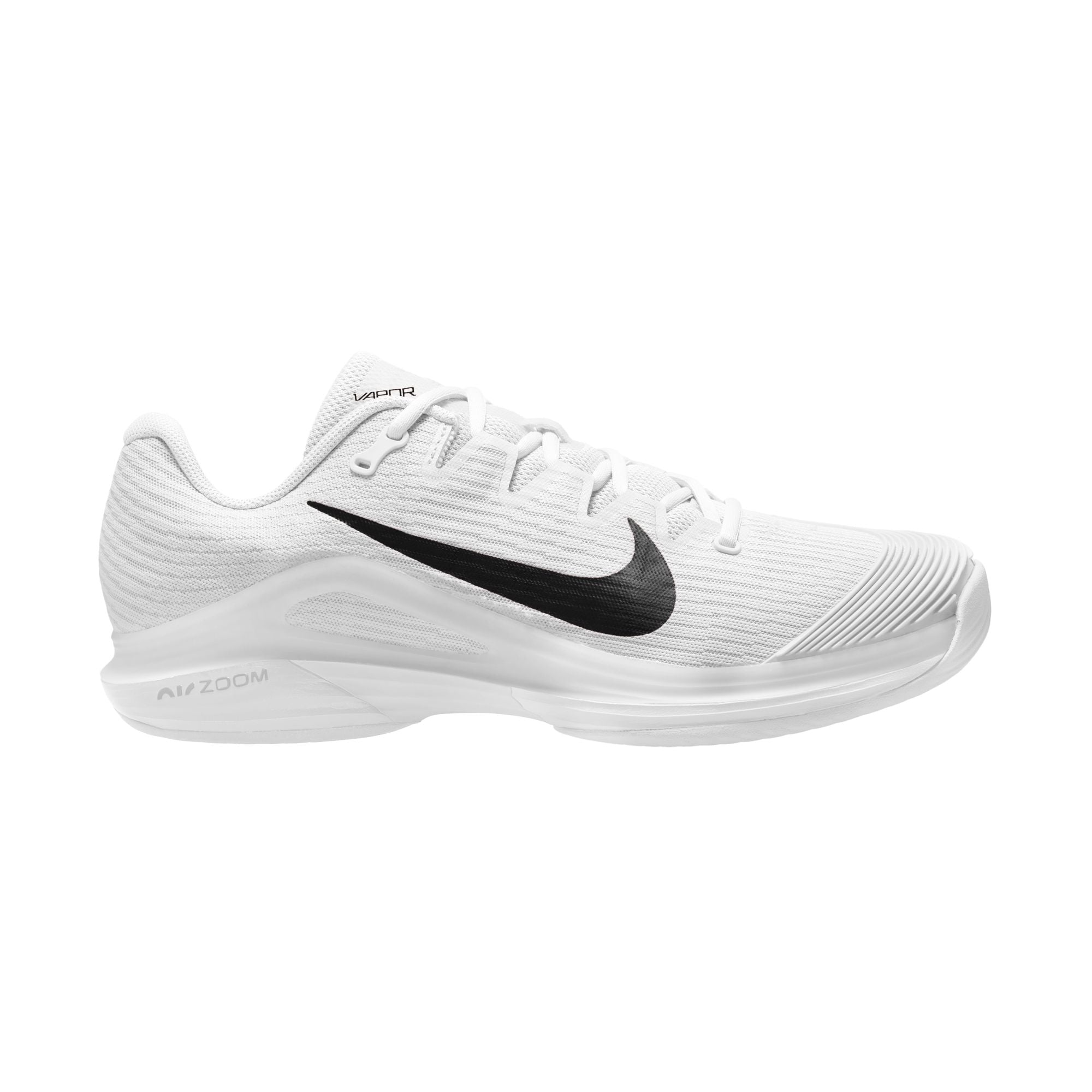 Nike Men's Vapor 12 Hard Court Tennis Shoes in White/Black-Summit White