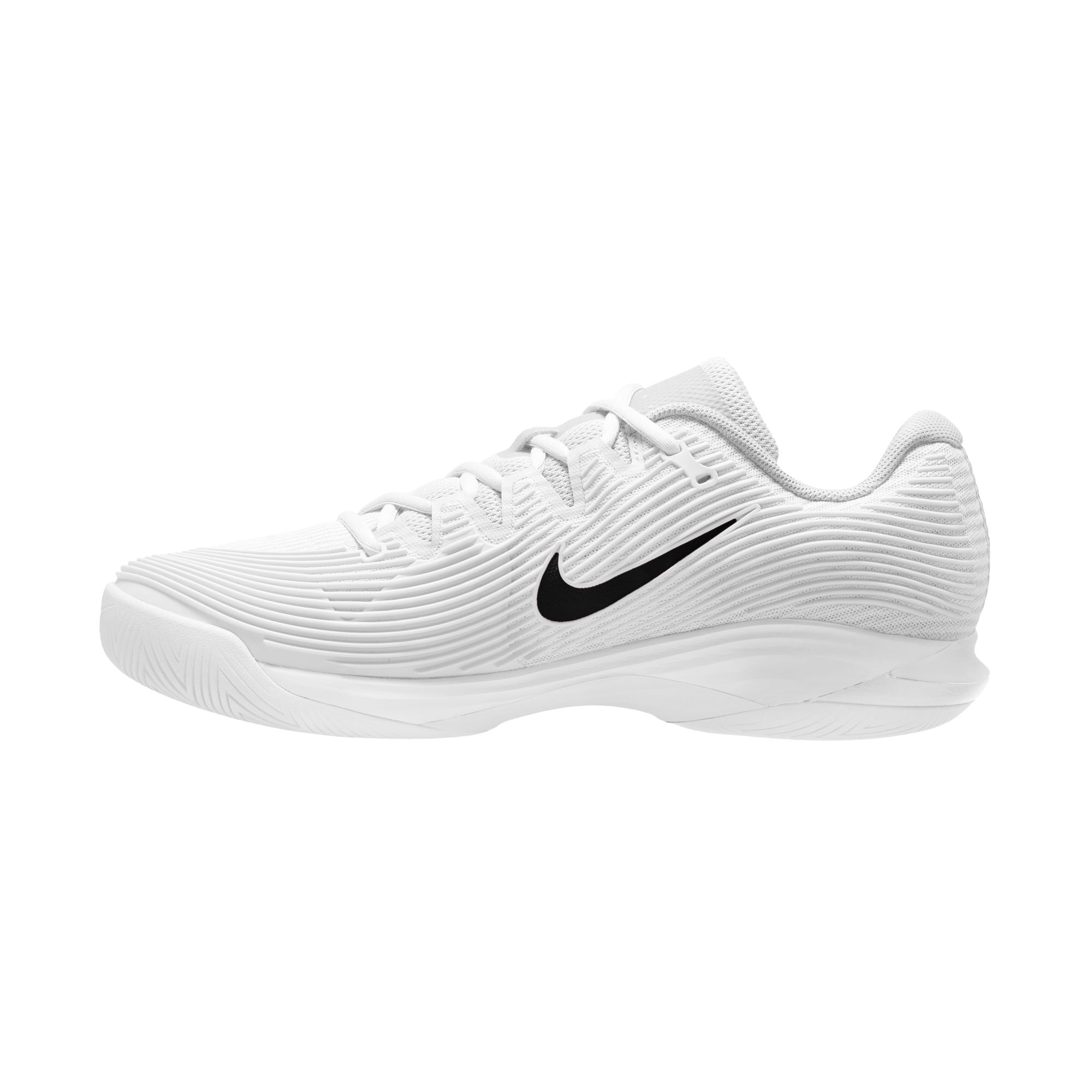 Nike Men's Vapor 12 Hard Court Tennis Shoes in White/Black-Summit White