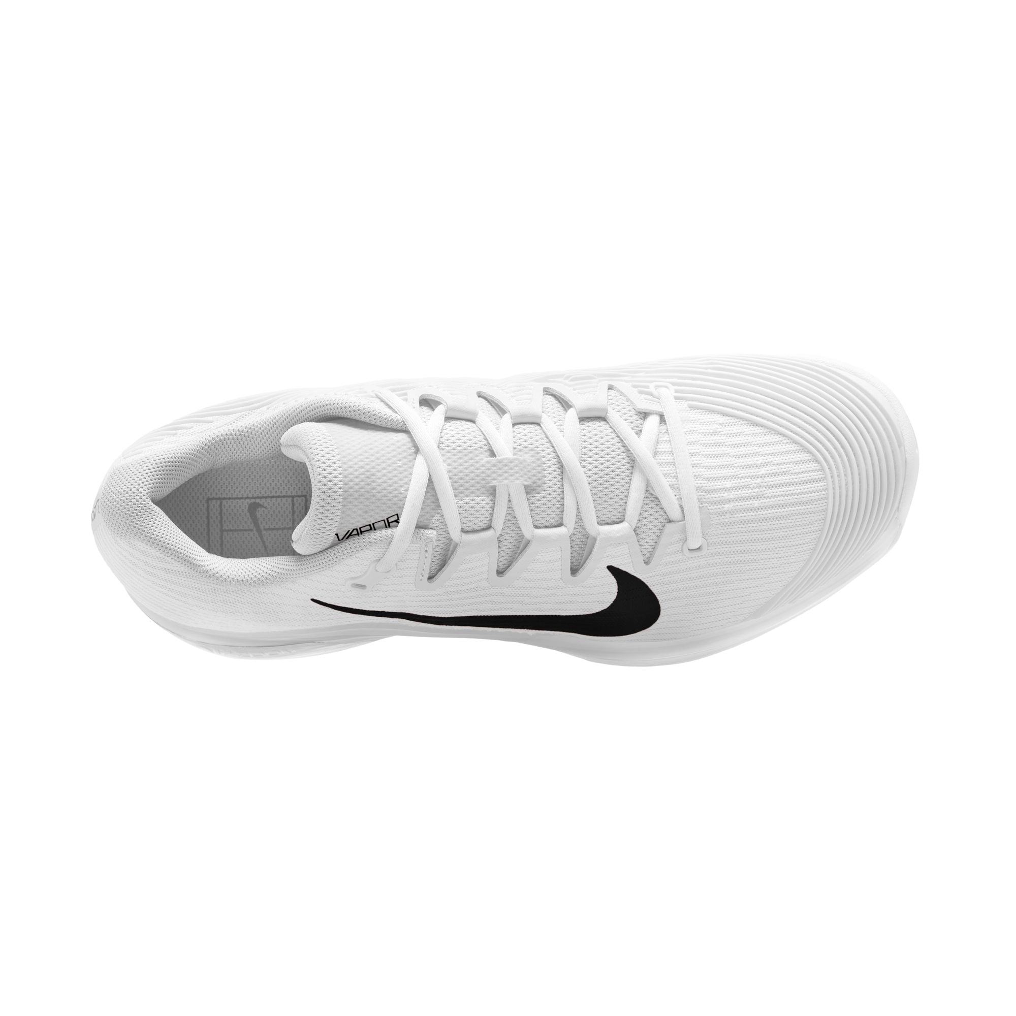 Nike Men's Vapor 12 Hard Court Tennis Shoes in White/Black-Summit White