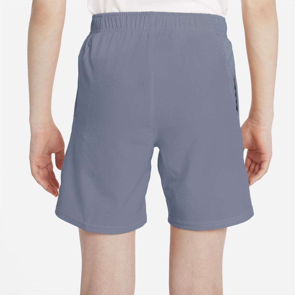 Nike Boy's Court Dry-Fit Victory Shorts in Ashen Slate