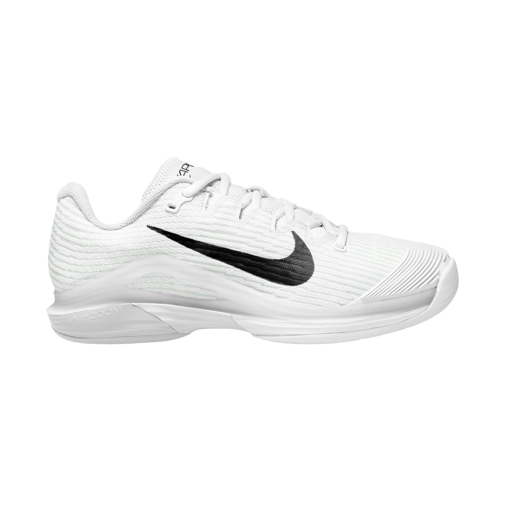 Nike Women's Vapor 12 Hard Court Tennis Shoes in White/Black-Summit White