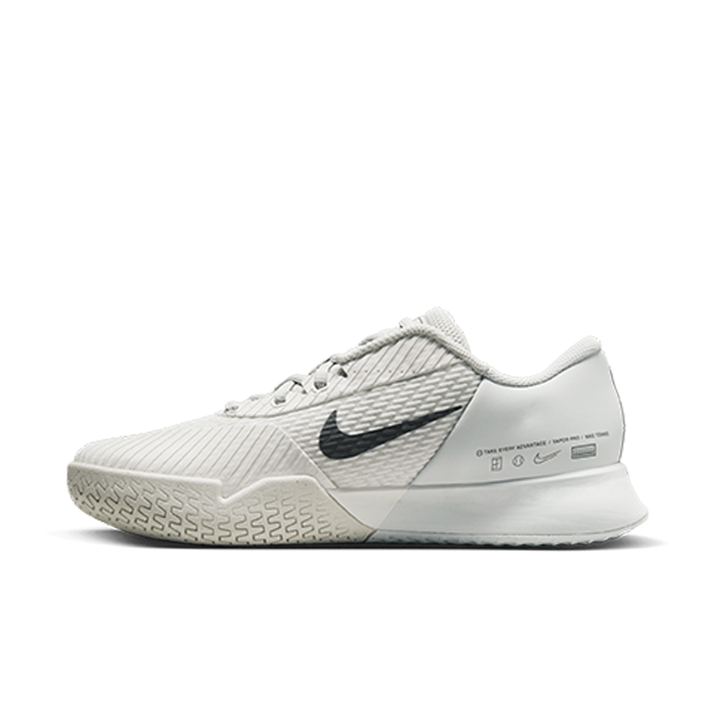 Nike Women's Zoom Vapor Pro 2 HC Shoes in PHANTOM/IRON GREY-PHOTON DUST-LIGHT BONE