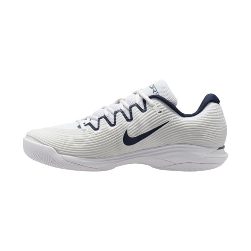 Nike Men's Vapor 12 Hard Court Tennis Shoes in White/White-Midnight Navy