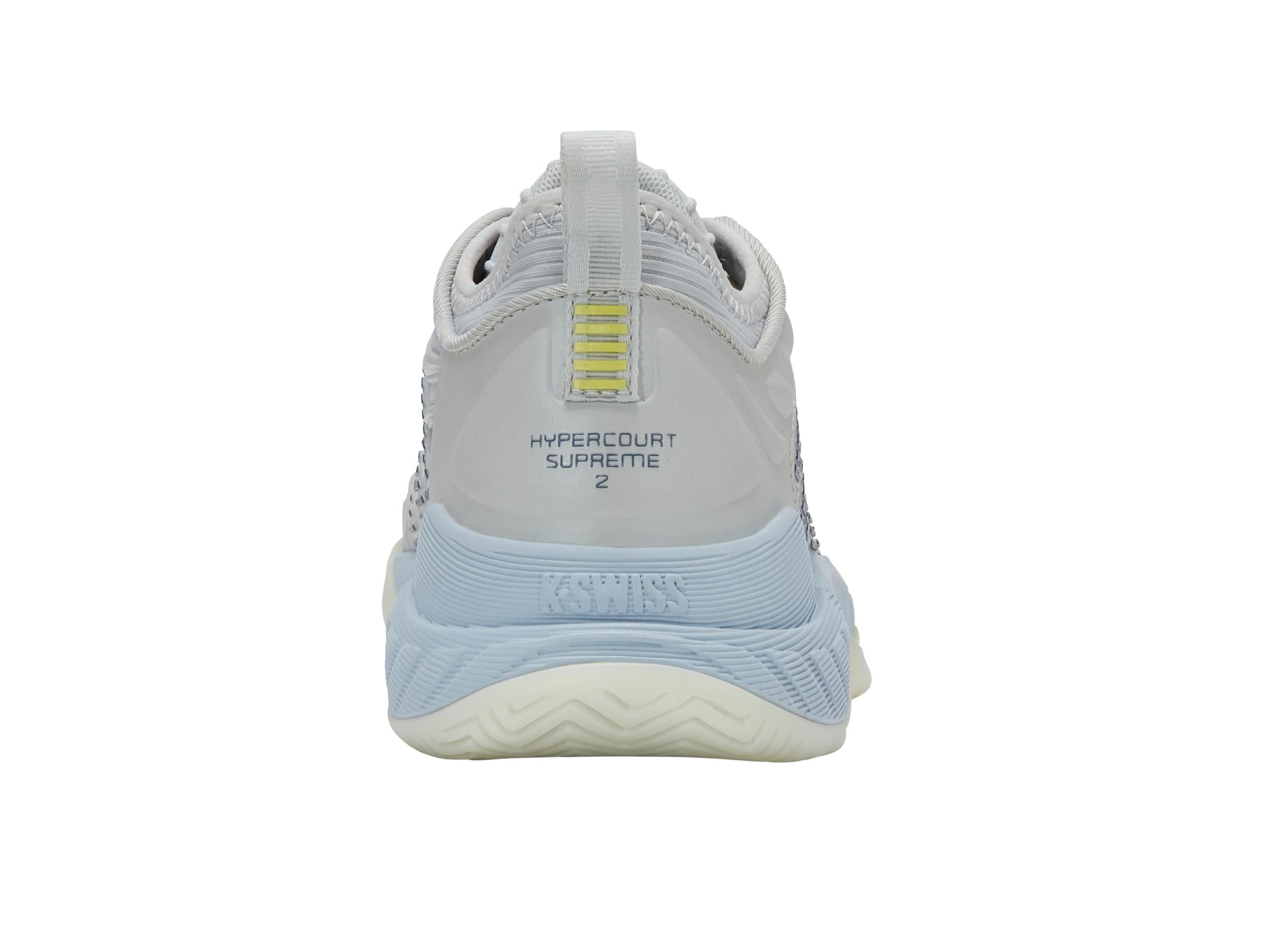 K-Swiss Women's Hypercourt Supreme 2 Tennis Shoes in Dawn Blue/Ballad Blue/Blanc De Blanc