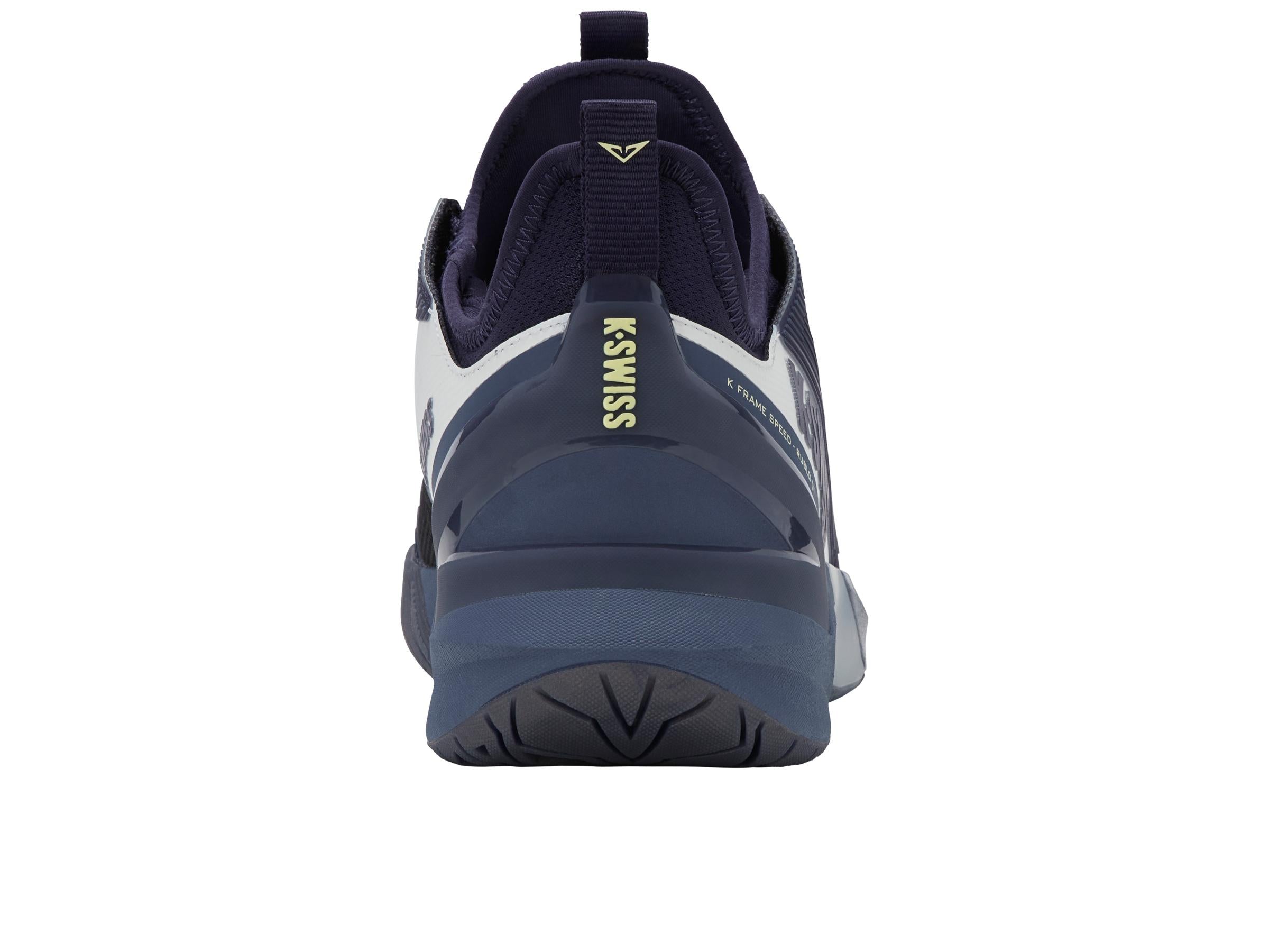 K-Swiss Men's K-Frame Speed Rublo Tennis Shoes in Naval Academy/Vintage Indigo/Blanc De Blanc