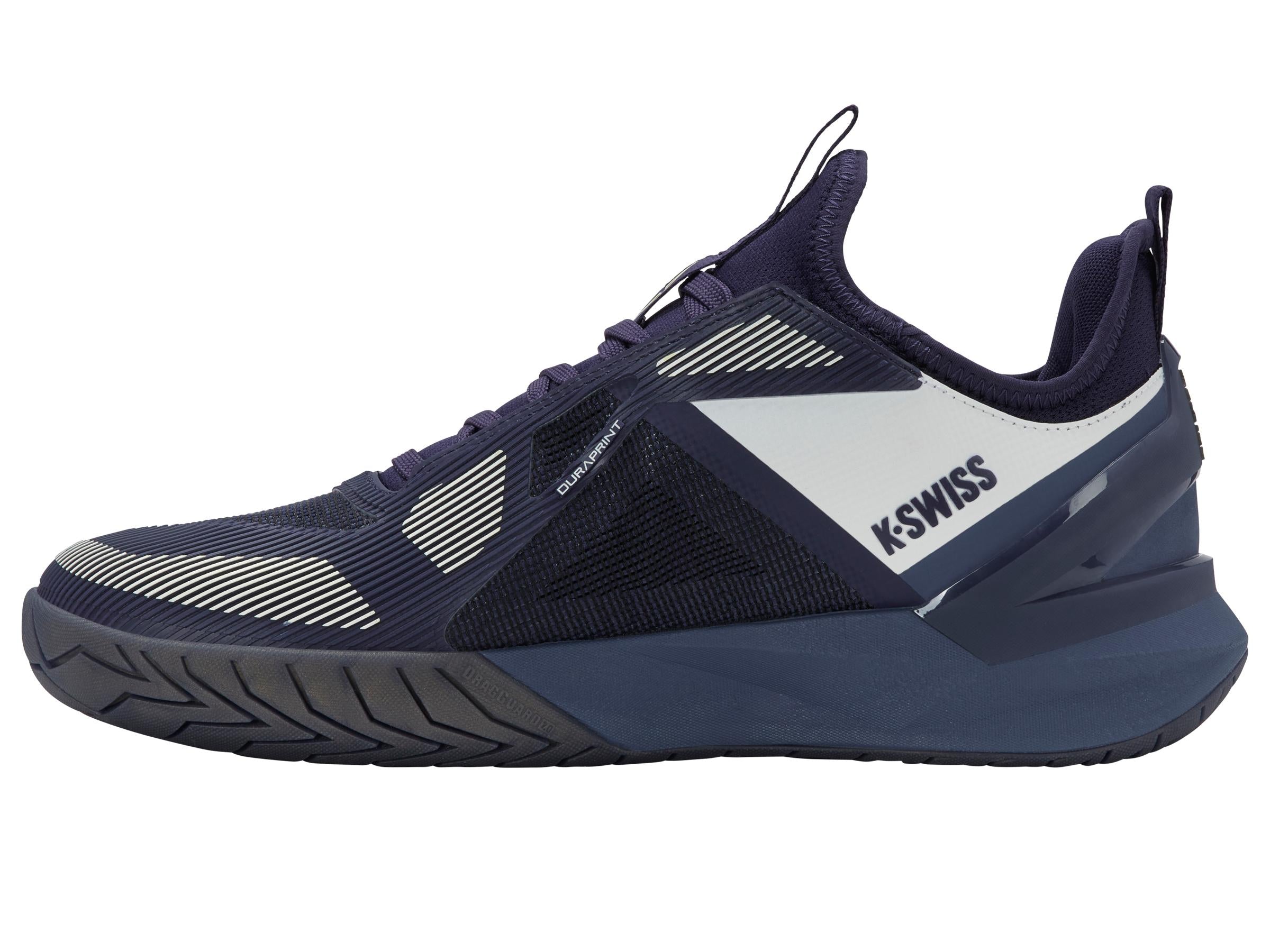 K-Swiss Men's K-Frame Speed Rublo Tennis Shoes in Naval Academy/Vintage Indigo/Blanc De Blanc