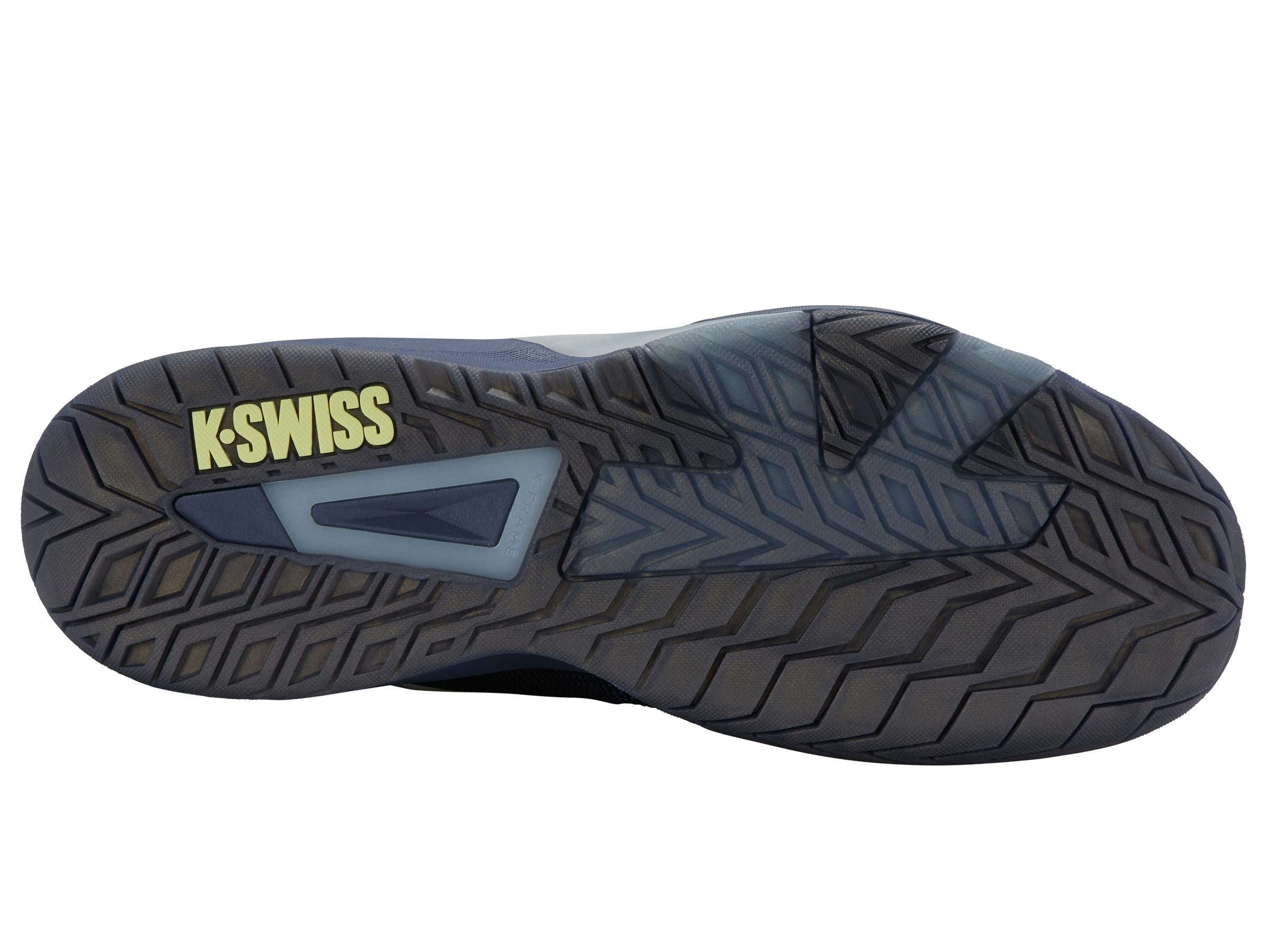 K-Swiss Men's K-Frame Speed Rublo Tennis Shoes in Naval Academy/Vintage Indigo/Blanc De Blanc