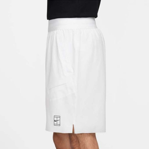NikeCourt Advantage Men's Dri-FIT 8" Tennis Shorts White/Black