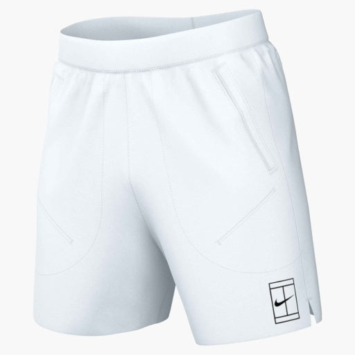 NikeCourt Advantage Men's Dri-FIT 8" Tennis Shorts White/Black