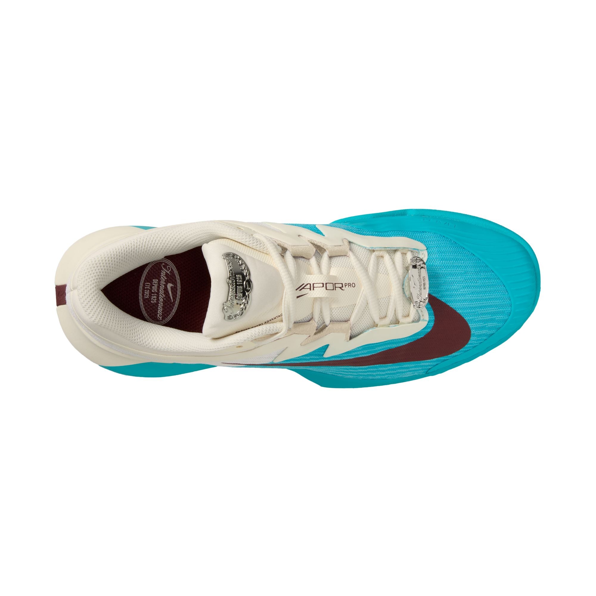 Nike Women's Vapor Pro 3 PRM Womens Tennis Shoe in Dusty Cactus/Dark Team Red-Pale Ivory