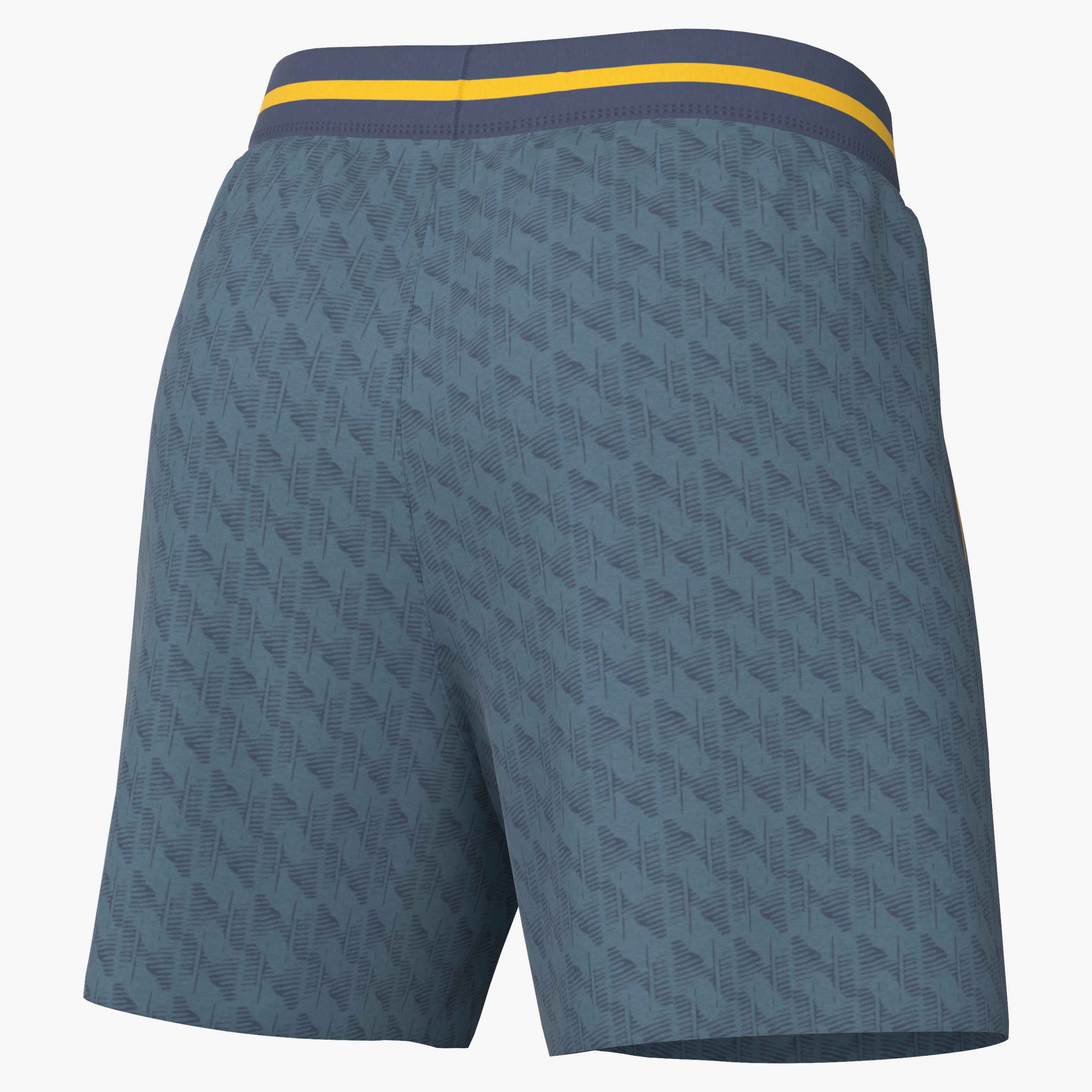 Nike Men's Court Dri-FIT Advantage 6" Printed Short in NEW SLATE/ARMORY NAVY/WHITE