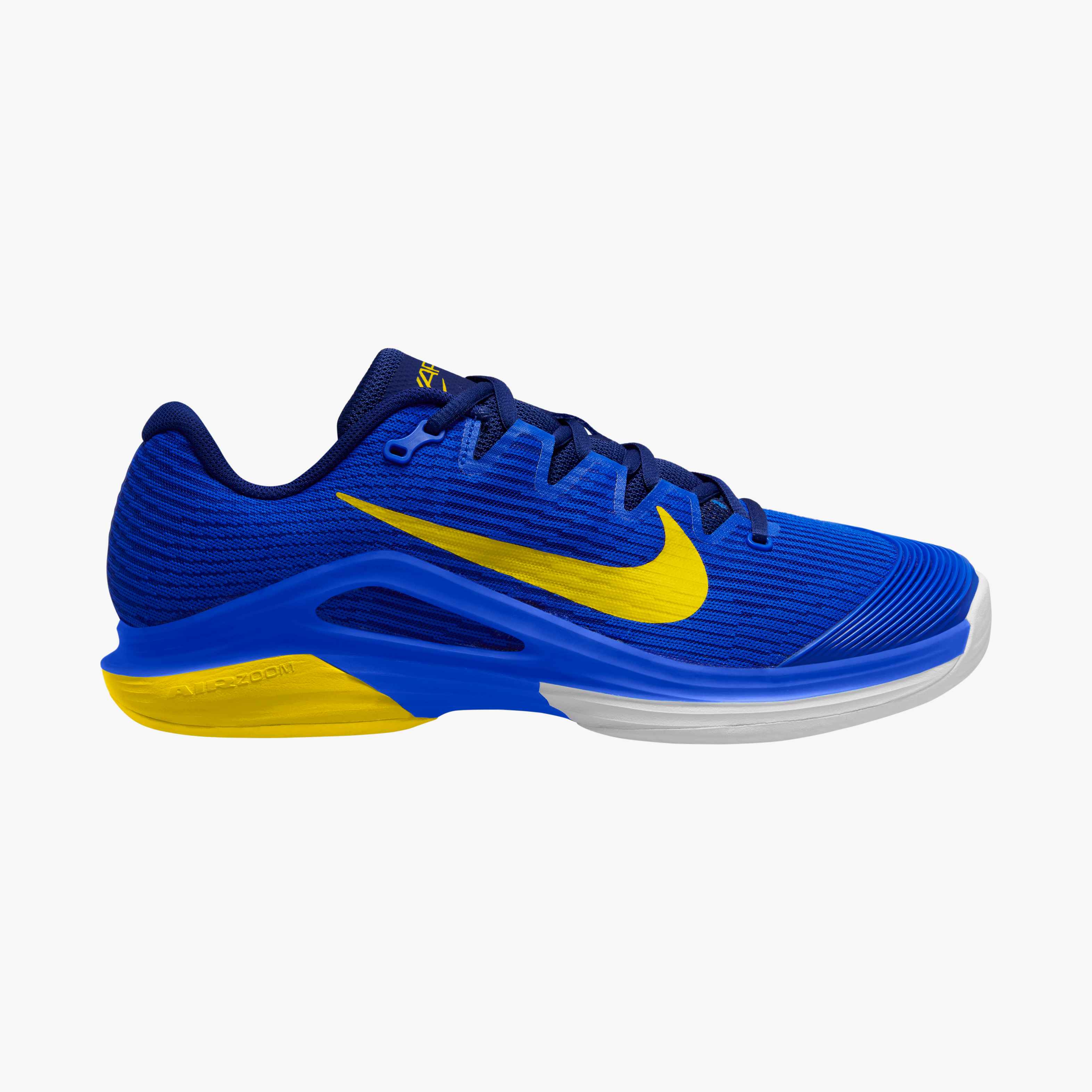 Nike Men's Vapor 12 Hard Court Tennis Shoes in Racer Blue/Lightening-Deep Royal Blue