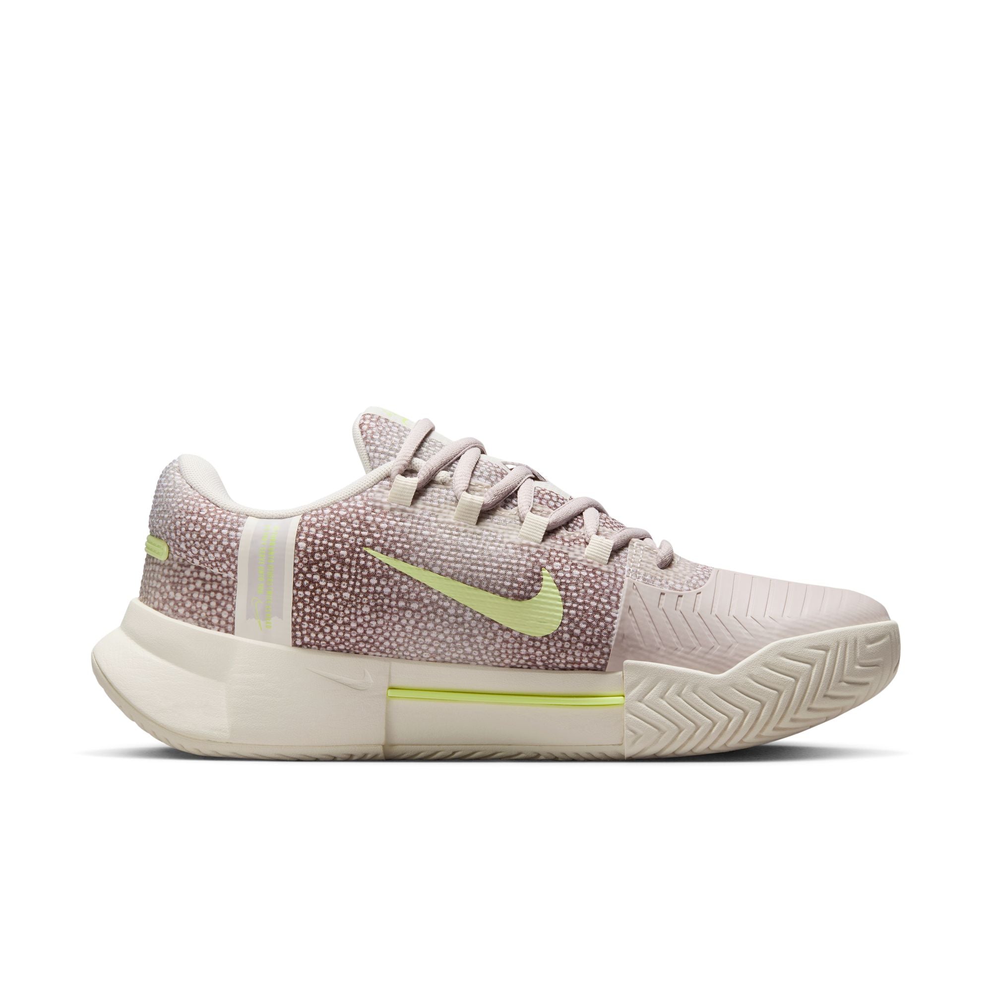 Nike Women's Zoom GP Challenge 1 Tennis Shoes in Phantom/Barely Volt-Platinum Violet