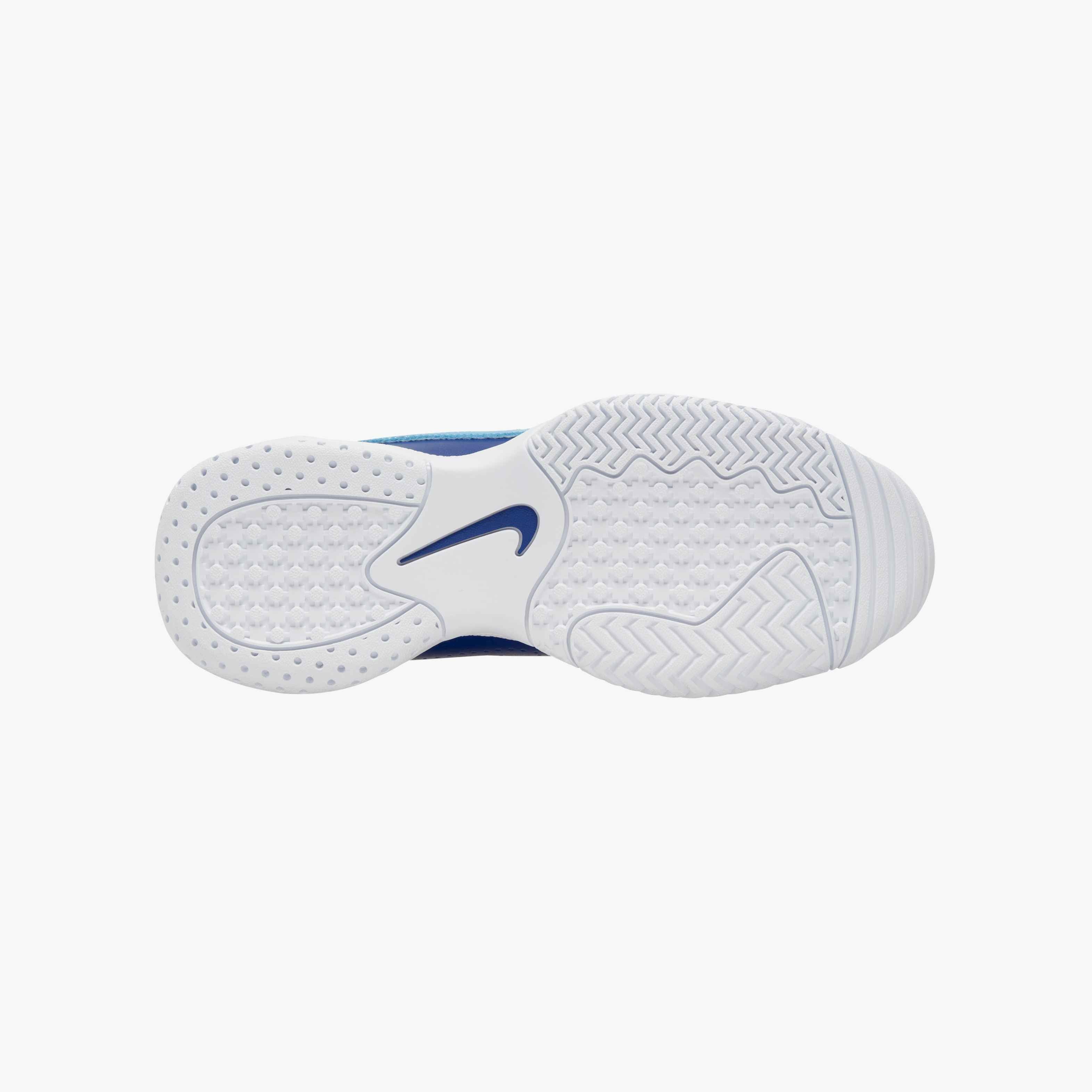 Nike Court Jr. Lite 2 Tennis Shoes in DEEP ROYAL BLUE/COAST-LT SMOKE GREY